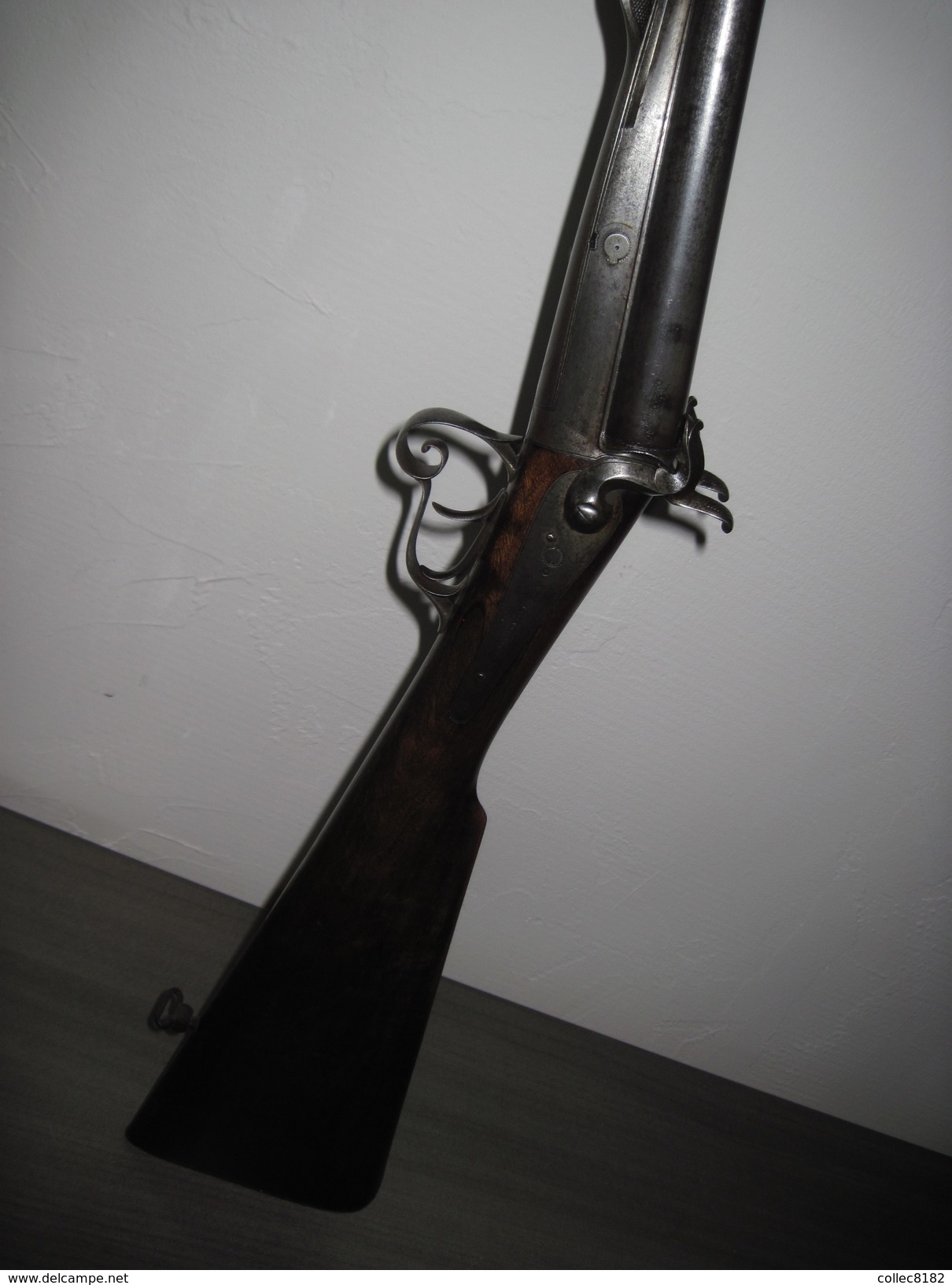 beau fusil a chiens de marque rolland cal 16