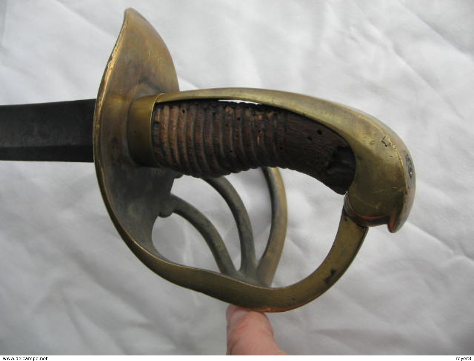 Sabre Officier De Cavalerie Lourde Espagnole 1821, Old Sword, Alte Säbel - Knives/Swords