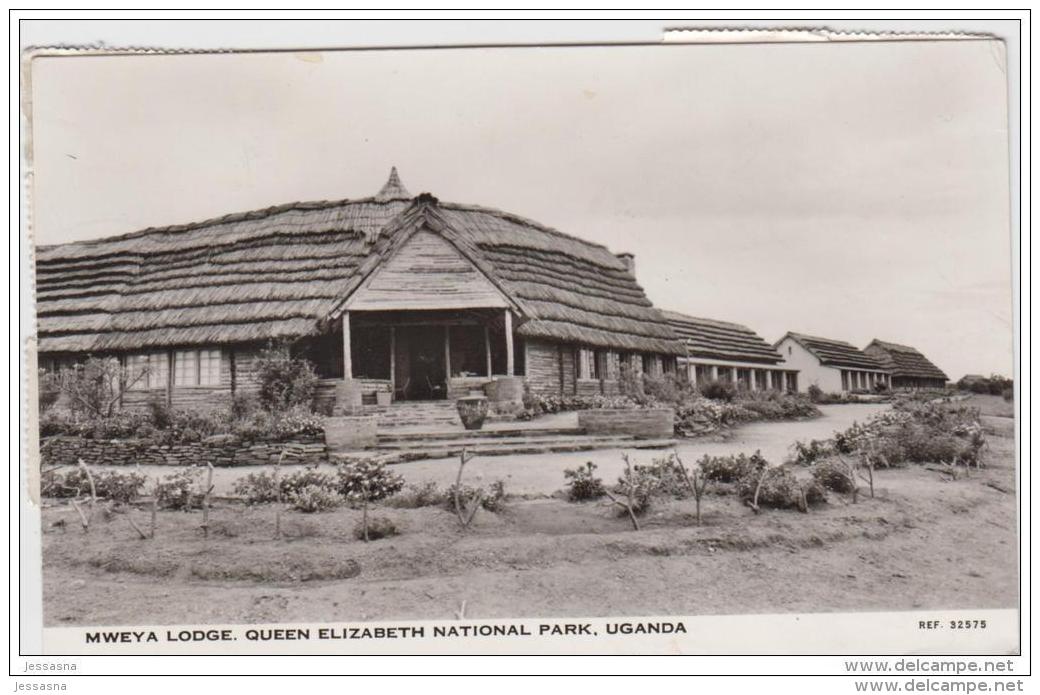 AK - (Uganda) Hotel MWEYA LODGE - Queen Elizabeth National Park  1961 - Uganda