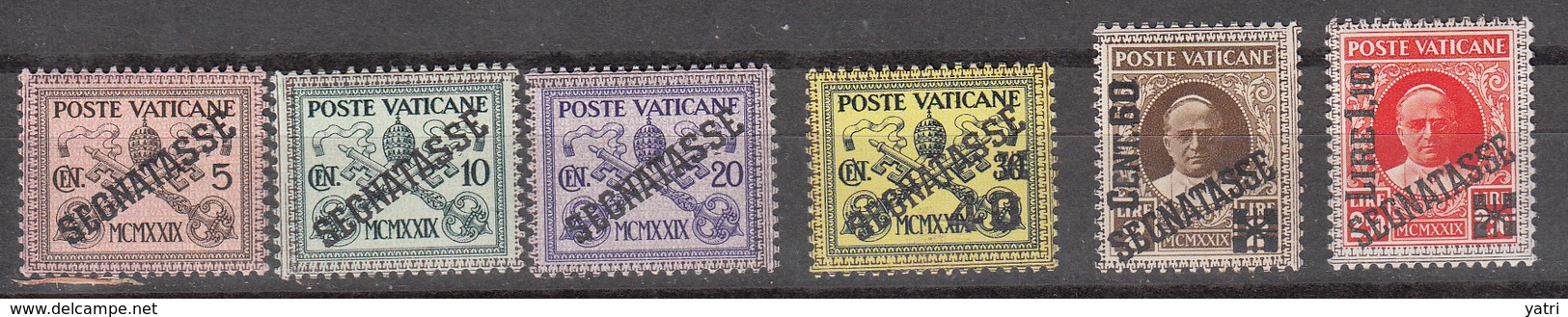 Vaticano - Segnatasse 1/6 ** - Taxes