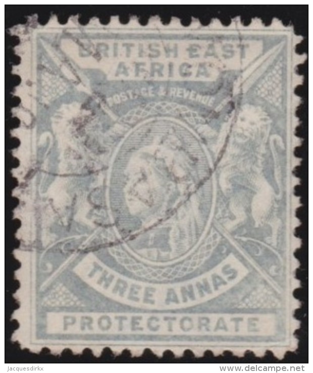 British  East Africa     .    SG   .   69     .      O  .     Gebruikt   .    /   .            Cancelled - British East Africa