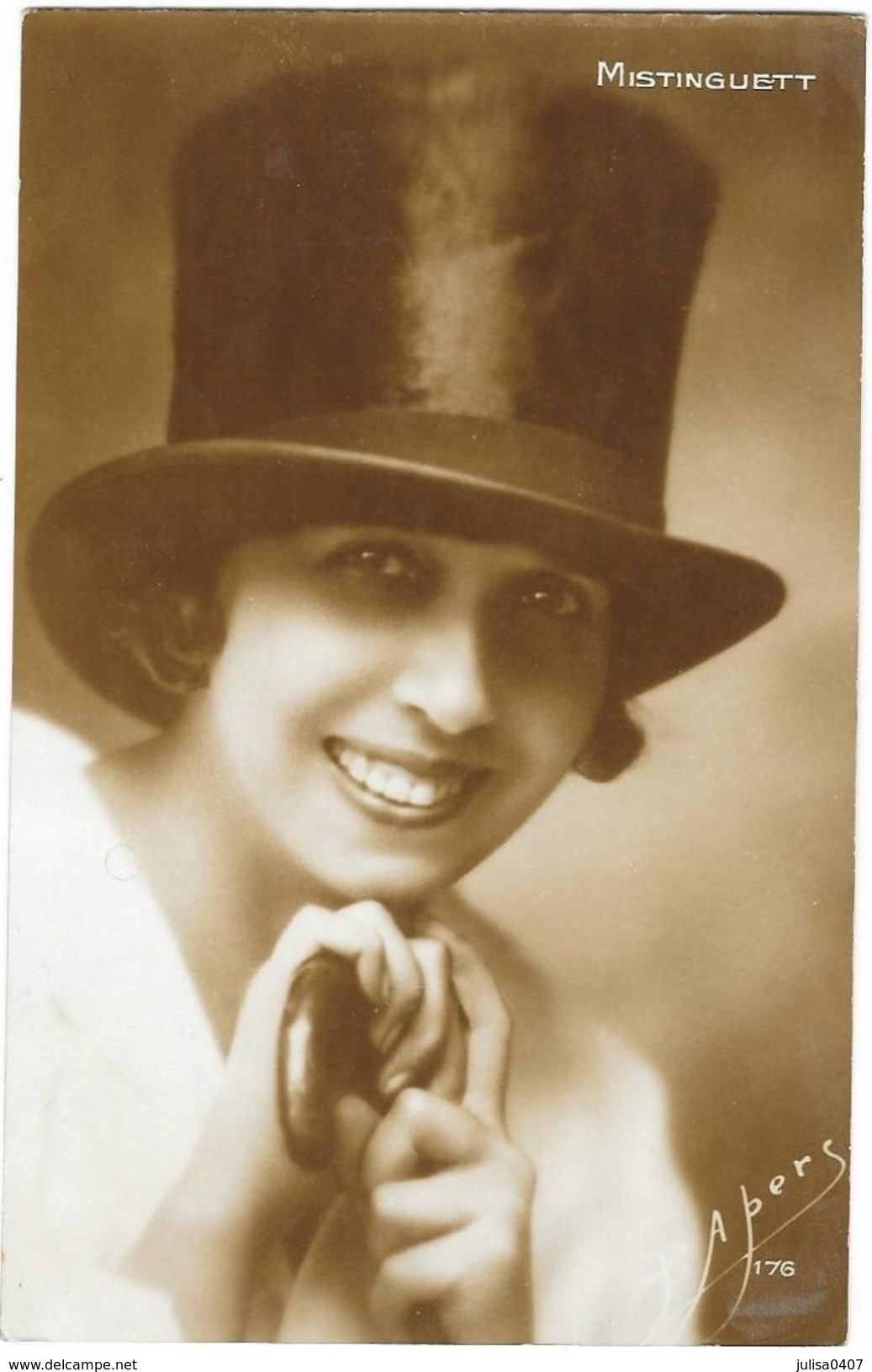 MISTINGUETT Au Chapeau ARTISTE - Künstler