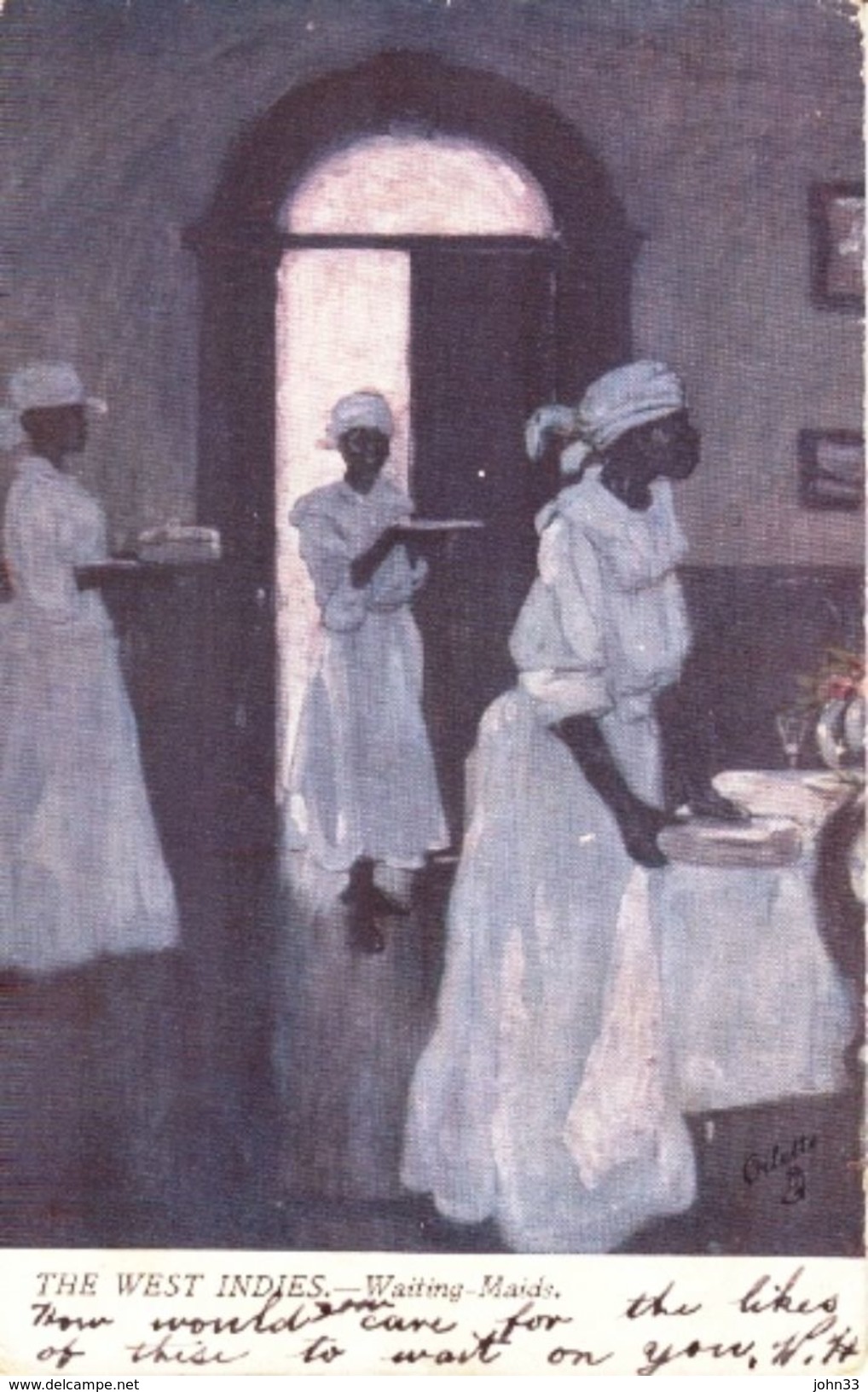 A.S. Forrest  -  The West Indies : Hotel Maids    -    7048 - Tuck, Raphael