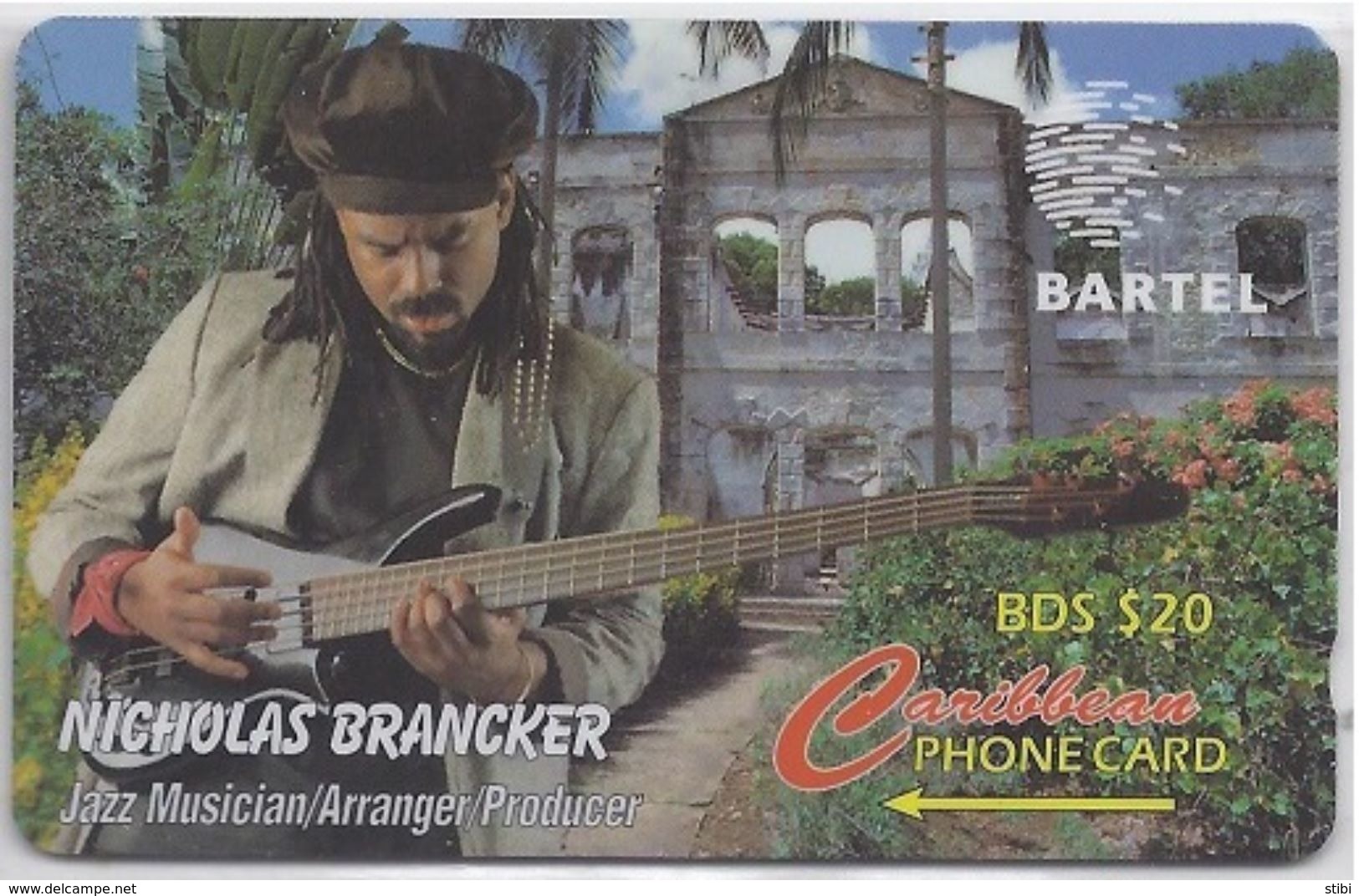 BARBADOS - NICHOLAS BRANCKER - 125CBDD - Barbades