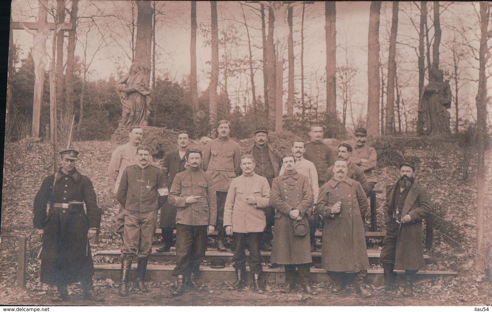 CARTE-PHOTO Kriegsgefangenenlager (Militaires Prisonniers De Guerre) - Amberg