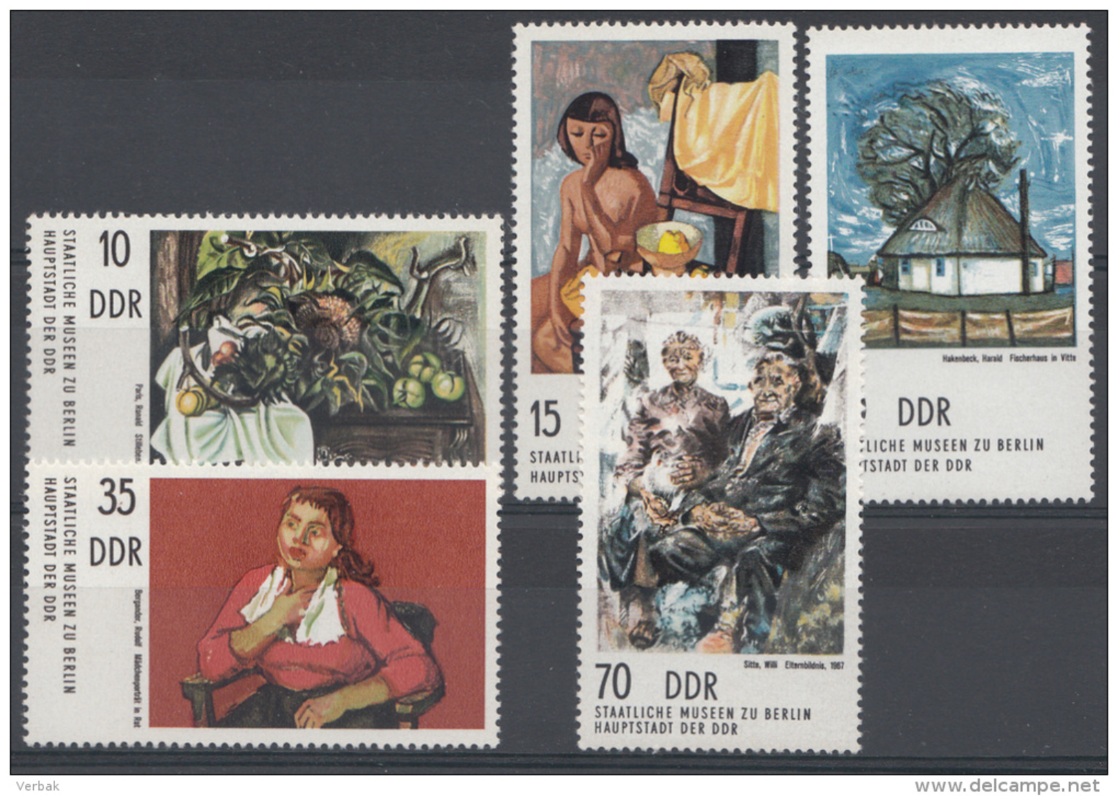 OOST-DUITSLAND MI.NR. 2001-2005 MNH / POSTFRIS / NEUF SANS CHARNIERE 1974 - Unused Stamps