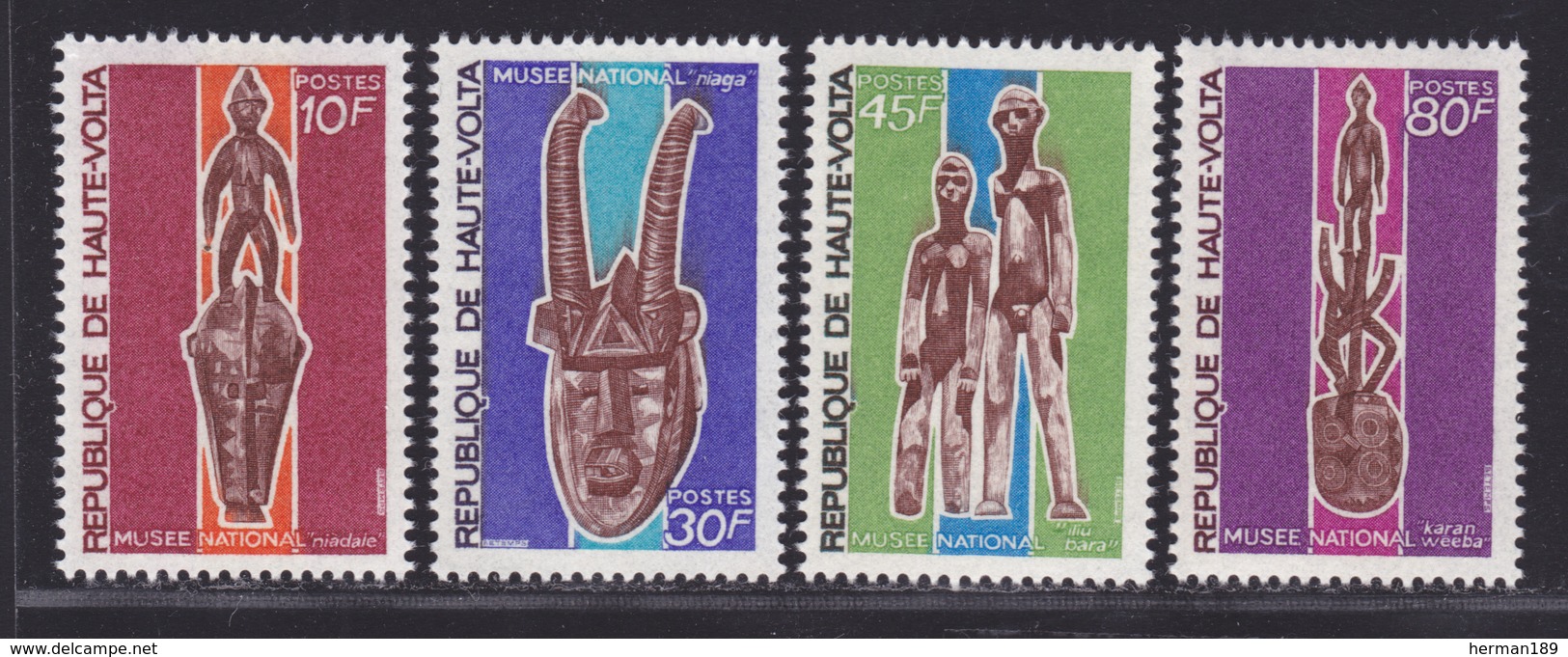 HAUTE-VOLTA N°  207 à 210 ** MNH Neufs Sans Charnière, TB (D0688) - Obervolta (1958-1984)