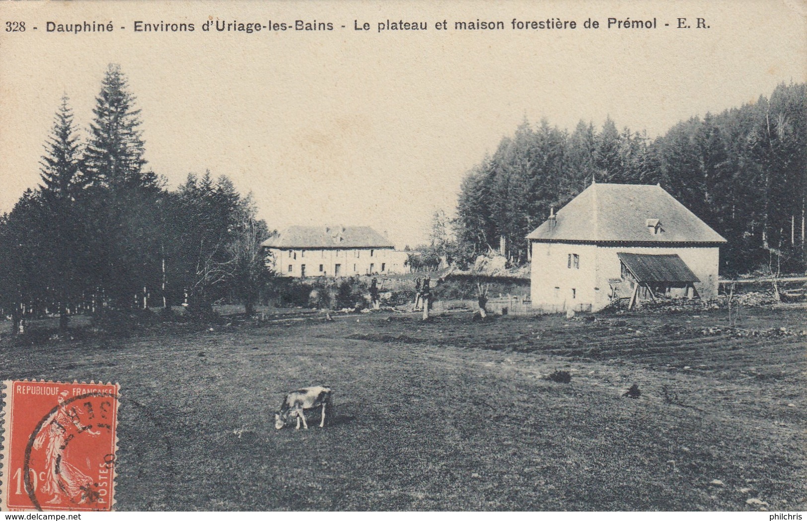 Uriage-les-Bains - Environs -  Le Plateau Et Maison Forestière De Prémol - Uriage