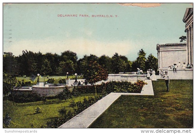 New York Buffalo Delaware Park 1909 - Buffalo