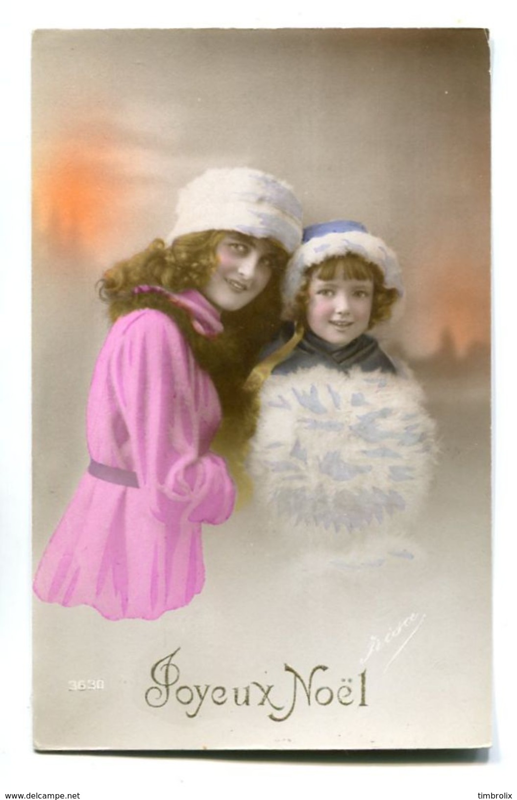 CP > HEUREUX ET JOYEUX NOËL > Lot De 6 Cartes-Postales Sur Le Thème Des : Enfants à Noël - Autres & Non Classés