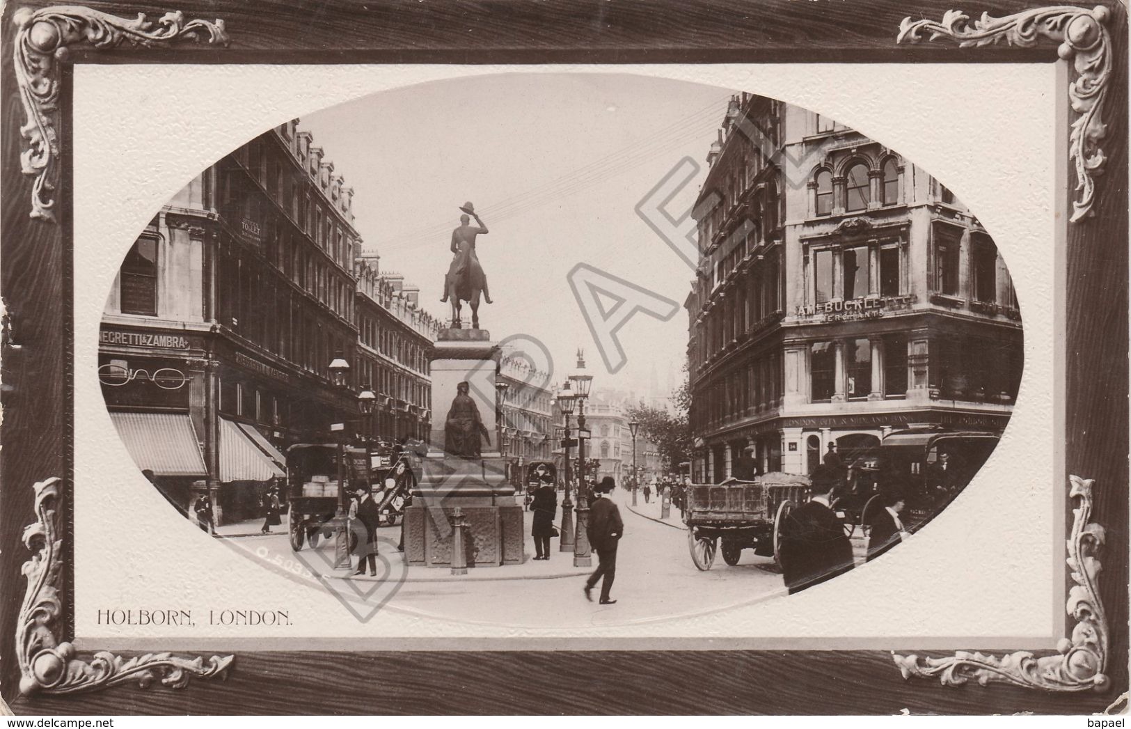 Londres (Royaume-Uni) - Quartier De Holborn (Circulé En 1909) - London Suburbs