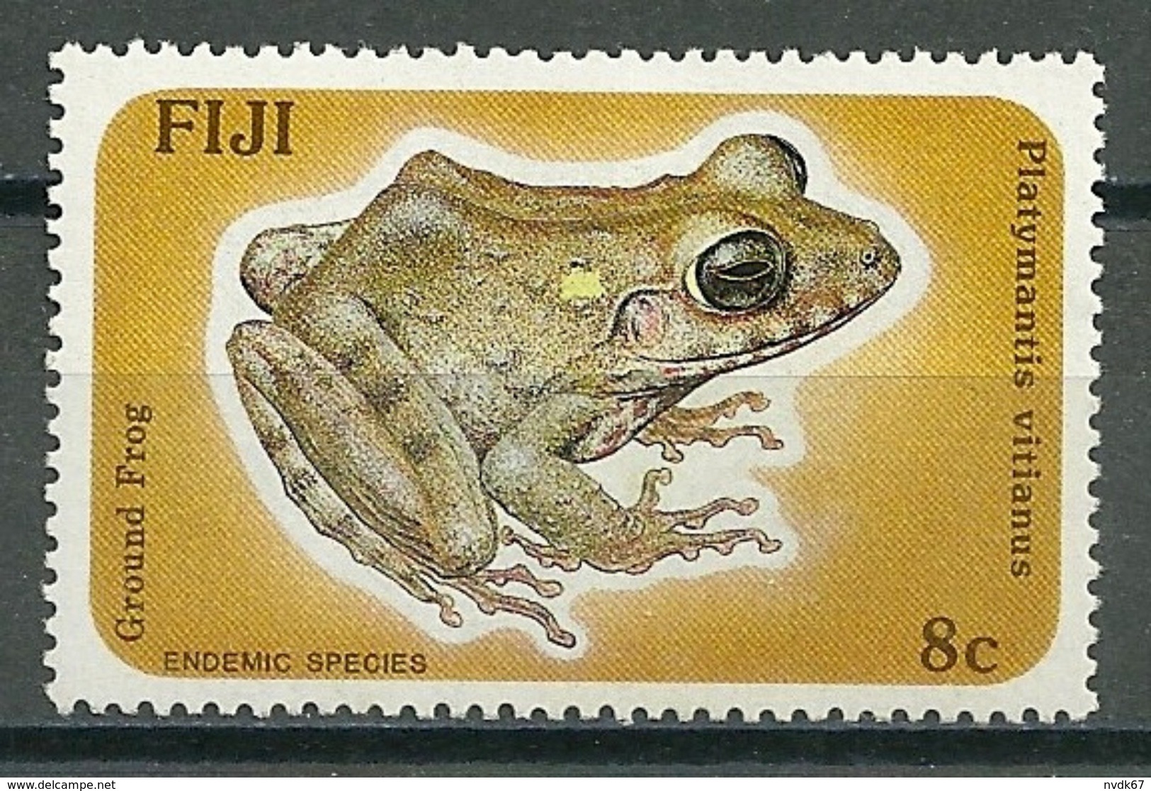Fiji – Mi.Nr. 548** Frog [1986] - Frösche