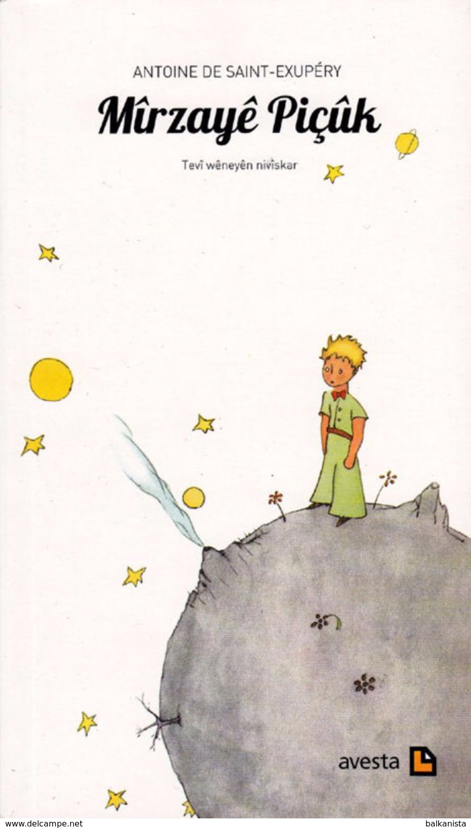 LITTLE PRINCE Antoine De Saint Exupery Mirzaye Picuk KURDISH  LANGUAGE  PRINT TURKISH - Giovani