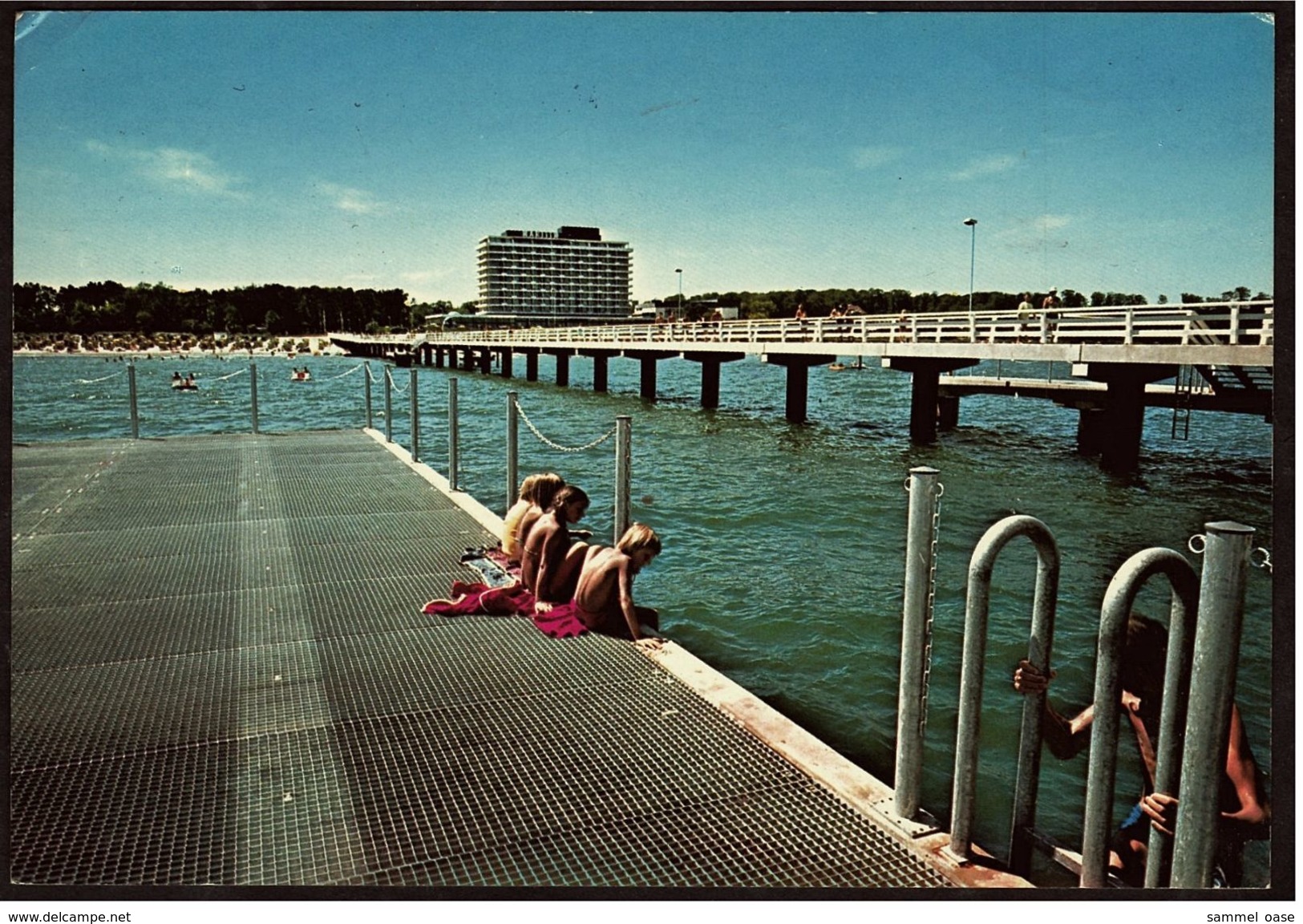 Ostseeheilbad Timmendorfer Strand  -  Seebrücke  -  Ansichtskarte Ca.1977   (7798) - Timmendorfer Strand