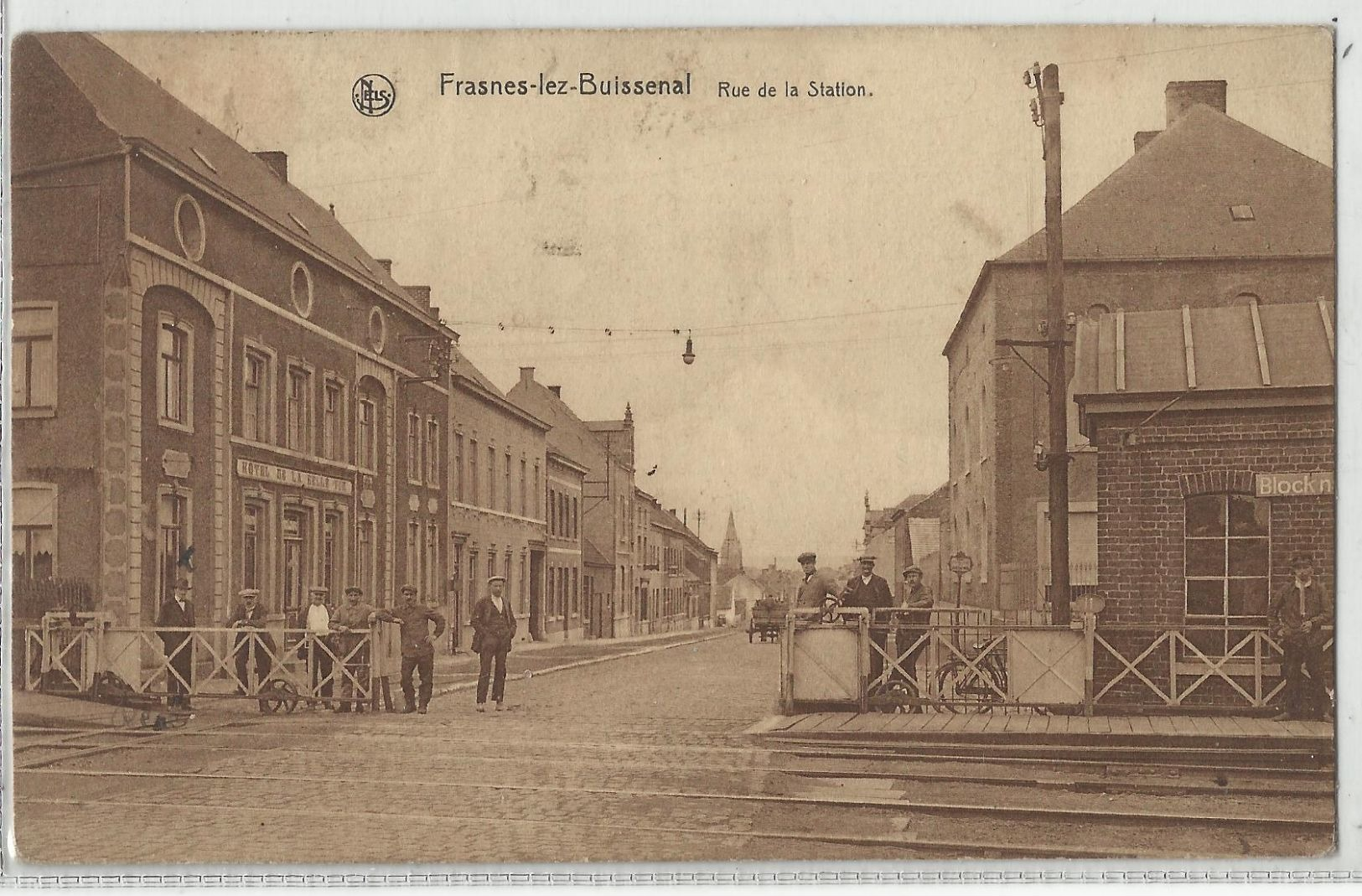 Frasnes-les-Buissenal Rue De La Station 1931 - Frasnes-lez-Anvaing