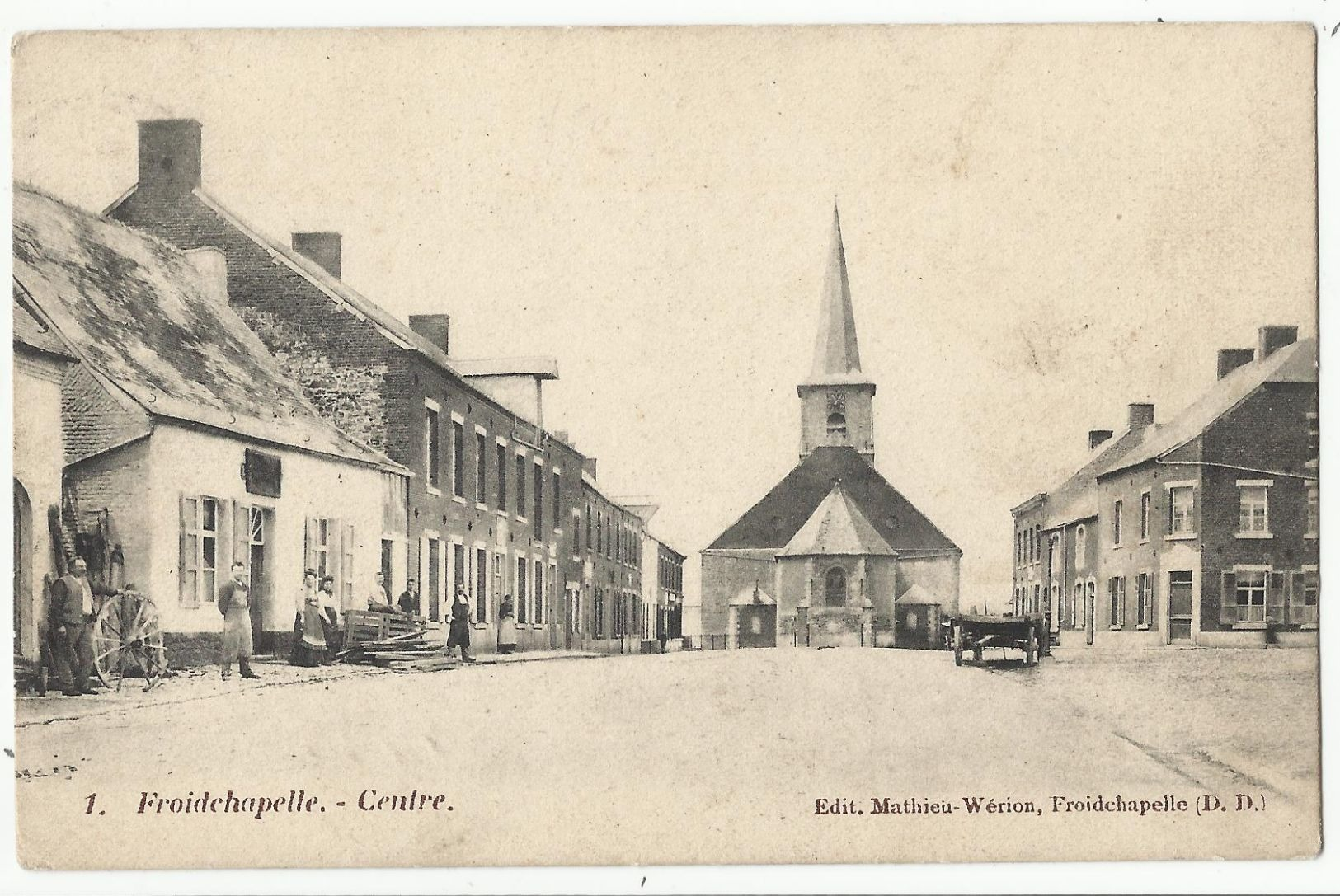 Froidchapelle - Centre 1906 - Froidchapelle