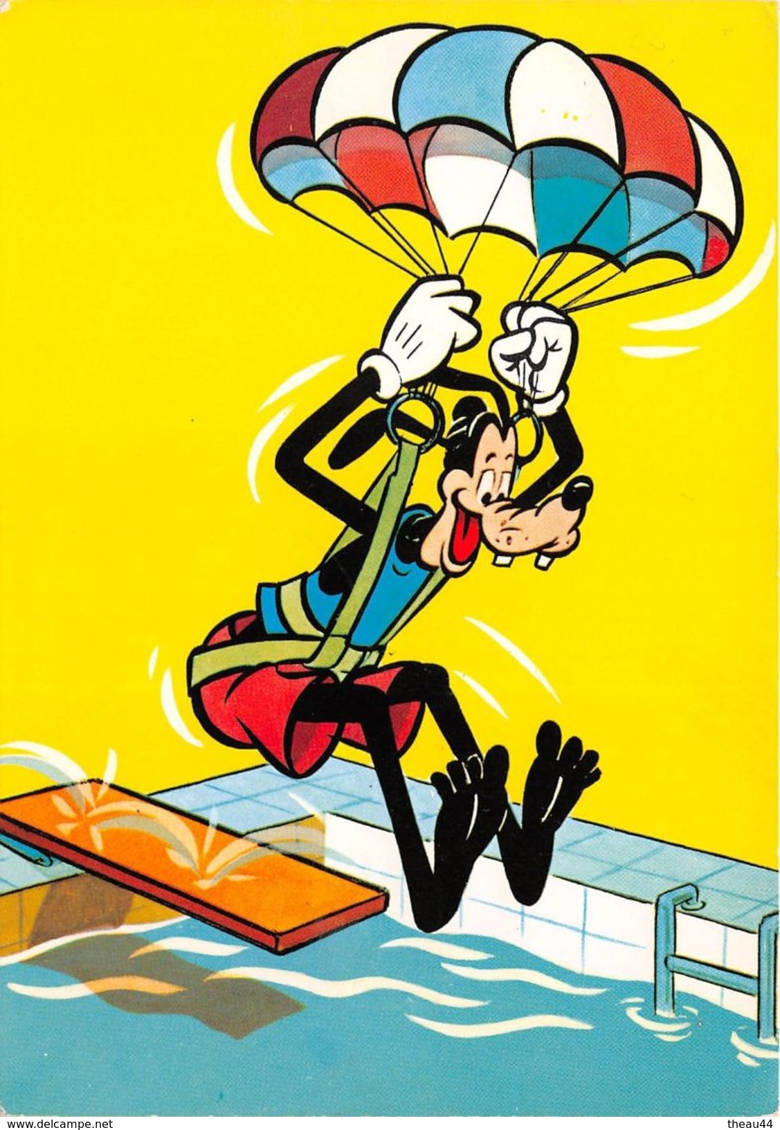 ¤¤  -  WALT DISNEY  -  DINGO  -  Parachute , Piscine  -  ¤¤ - Autres & Non Classés