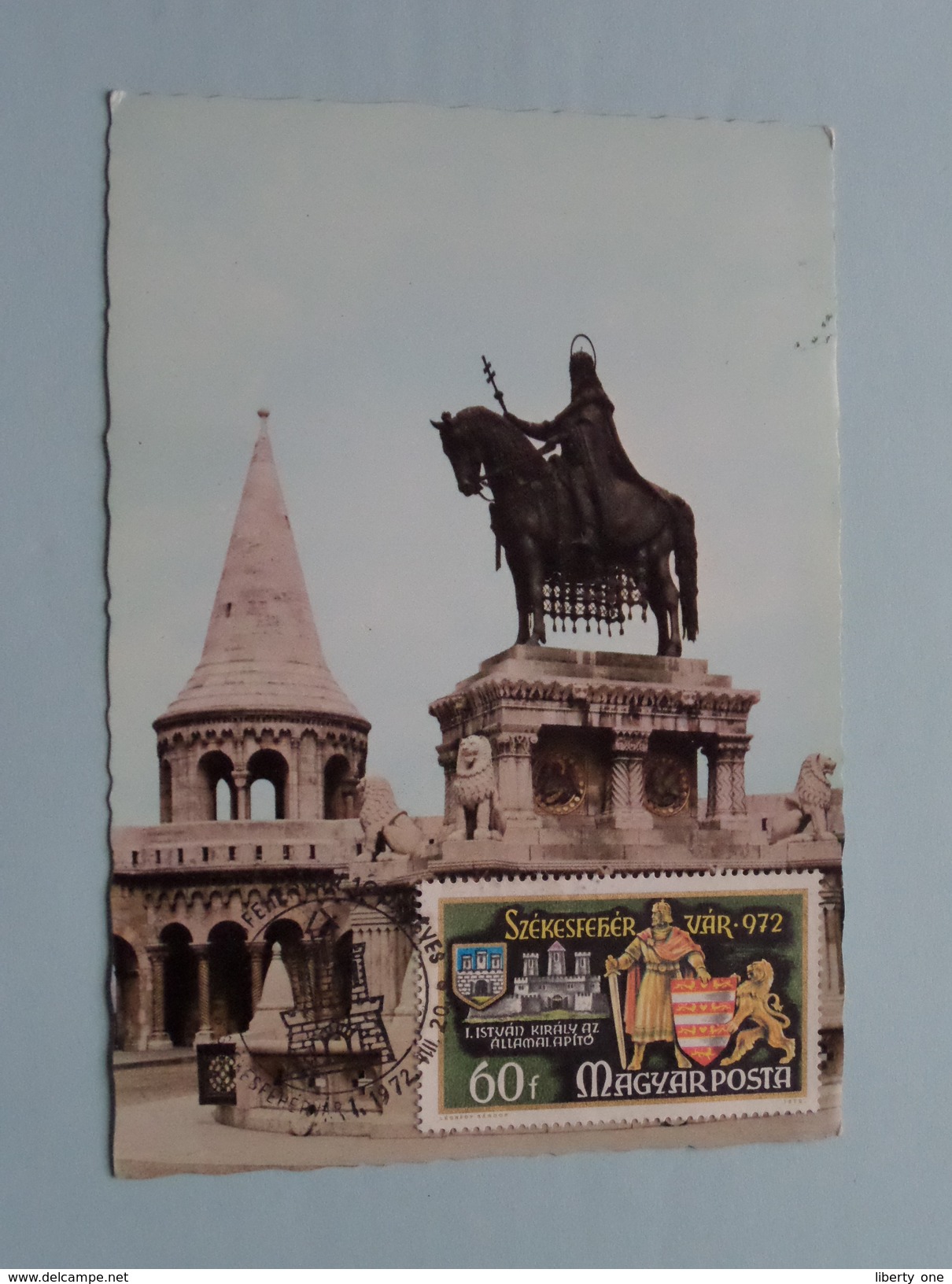 St. Stephans Monument BUDAPEST - 1972 ( Zie Foto Voor Details ) - Tarjetas – Máximo