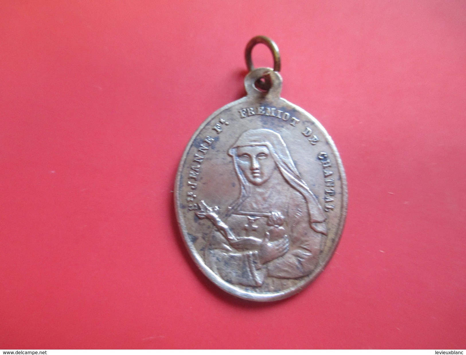 Médaille Religieuse Ancienne/Saint François De SALES Priez Pour Nous /Sainte Jeanne FREMIOT De Chantal/Mi-XIXéme   CAN35 - Religion & Esotérisme