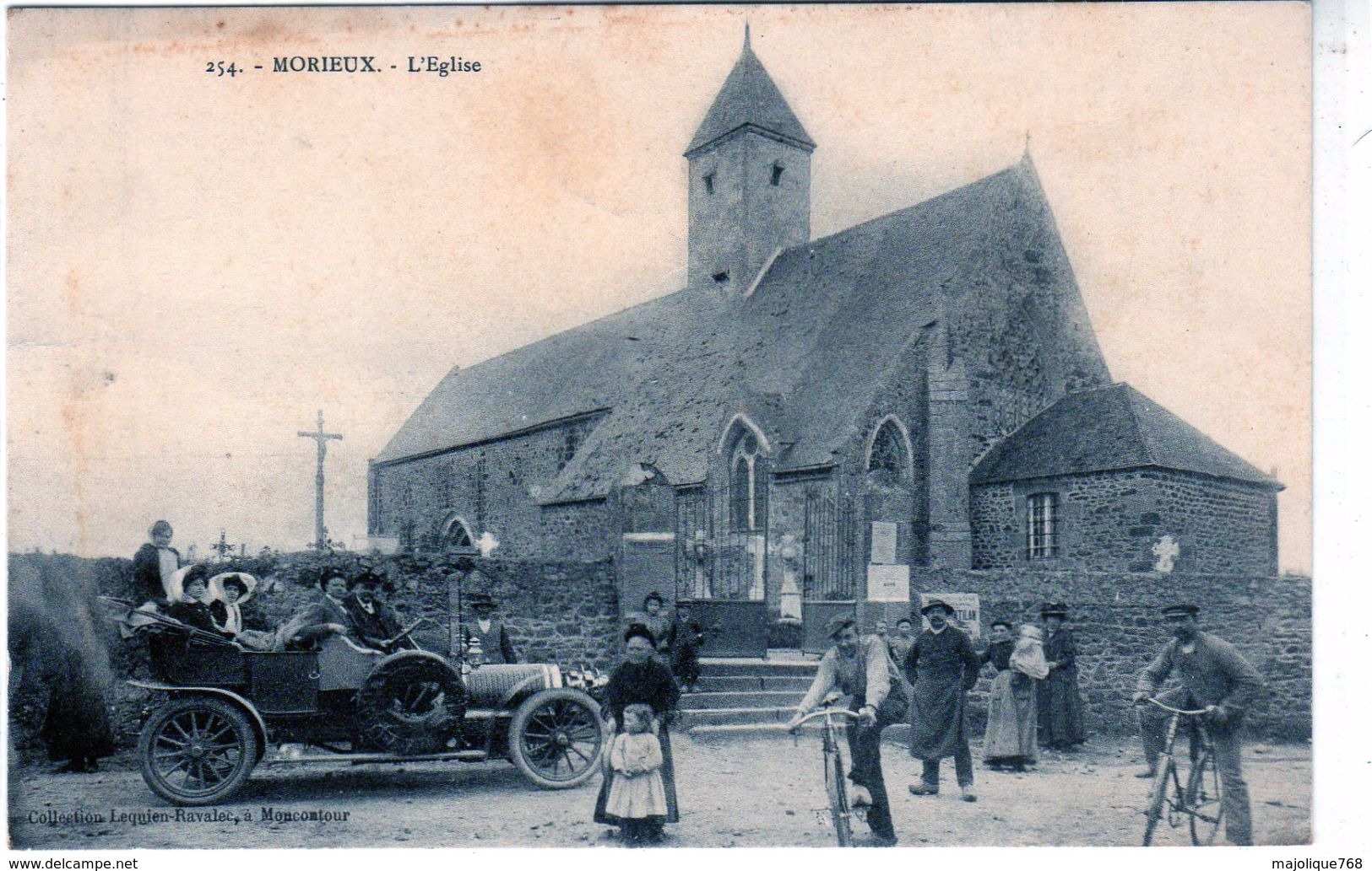 Carte Postale De Morieux - L'église - - Morieux