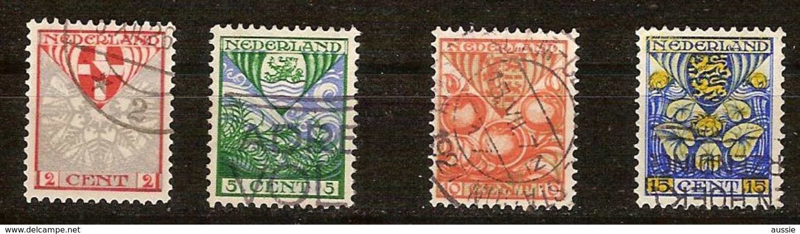 Pays-Bas Nederland 1926 Yvertn° 186-189 (°) Oblitéré Used Cote 11,00 Euro - Oblitérés