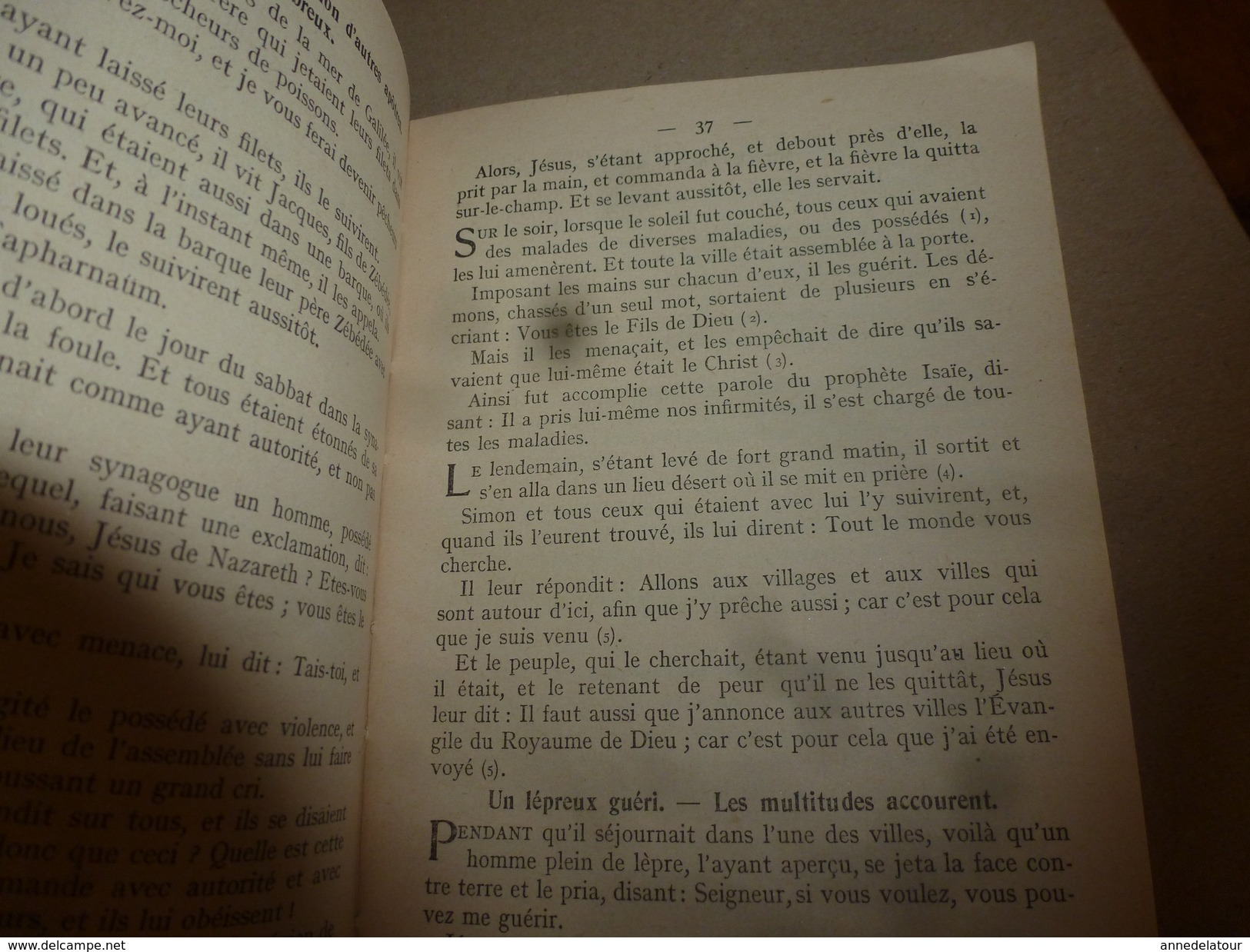 1910 LES SAINTS EVANGILES Fondus En Un Seul Récit ,par A. Magniez - Religion & Esotericism