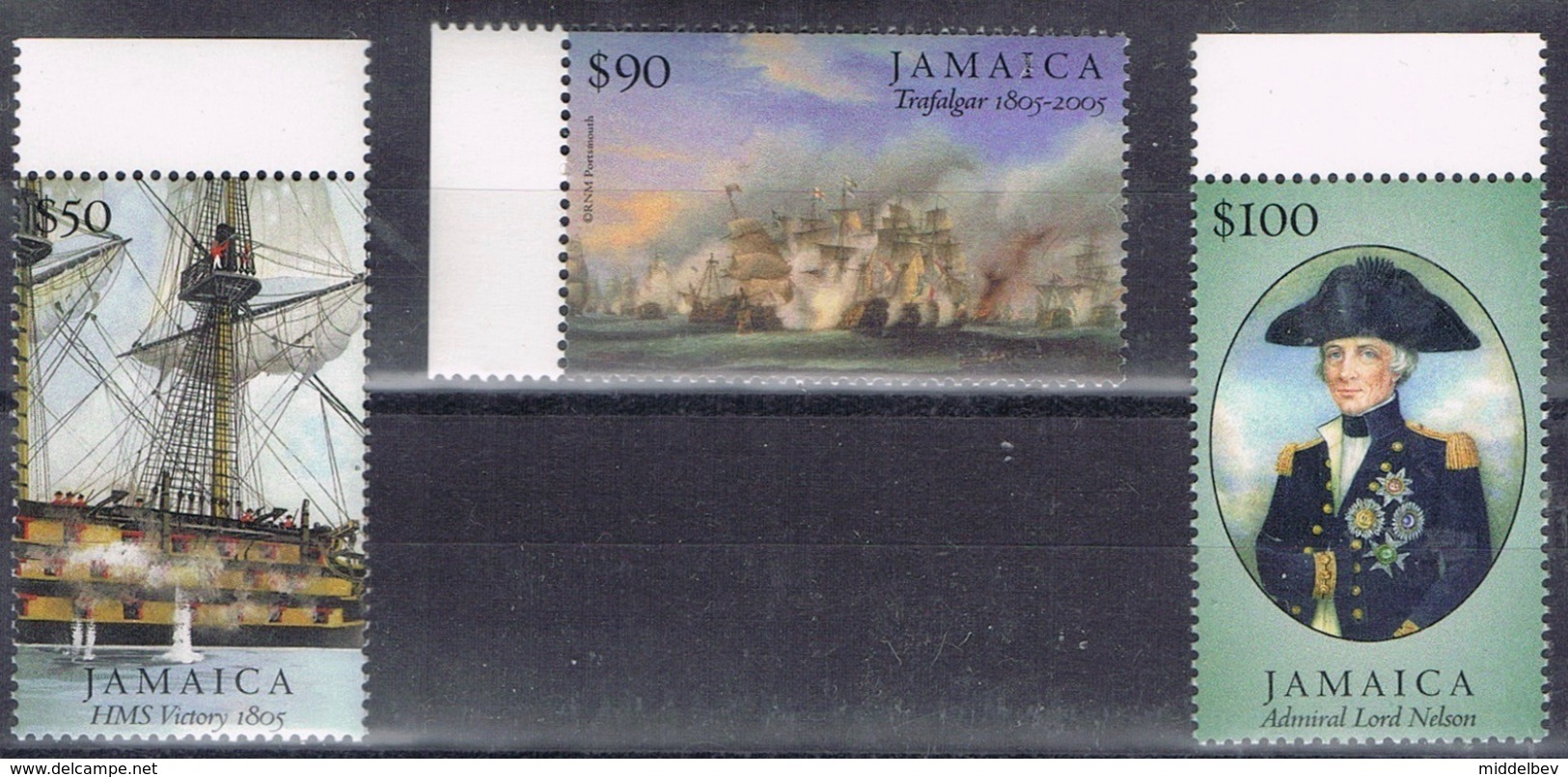 DO 5866   JAMAICA  XX  YVERT NRS 1092/1094  ZIE SCAN - Jamaique (1962-...)