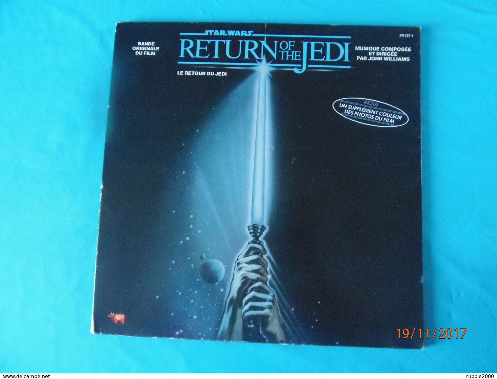 STAR WARS LE RETOUR DU JEDI 1983 RETURN OF THE JEDI PAR JOHN WILLIAMS BANDE ORIGINALE DU FILM GEORGES LUCAS FILM - Musique De Films