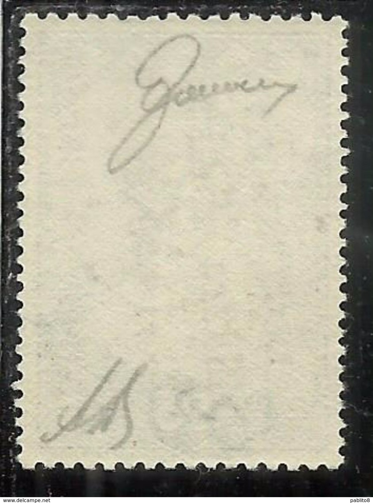 OCCUPAZIONE ITALIANA ITACA ITHACA 1941 MITOLOGICA MITHOLOGY 25D MNH FIRMATO SIGNED - Cefalonia & Itaca