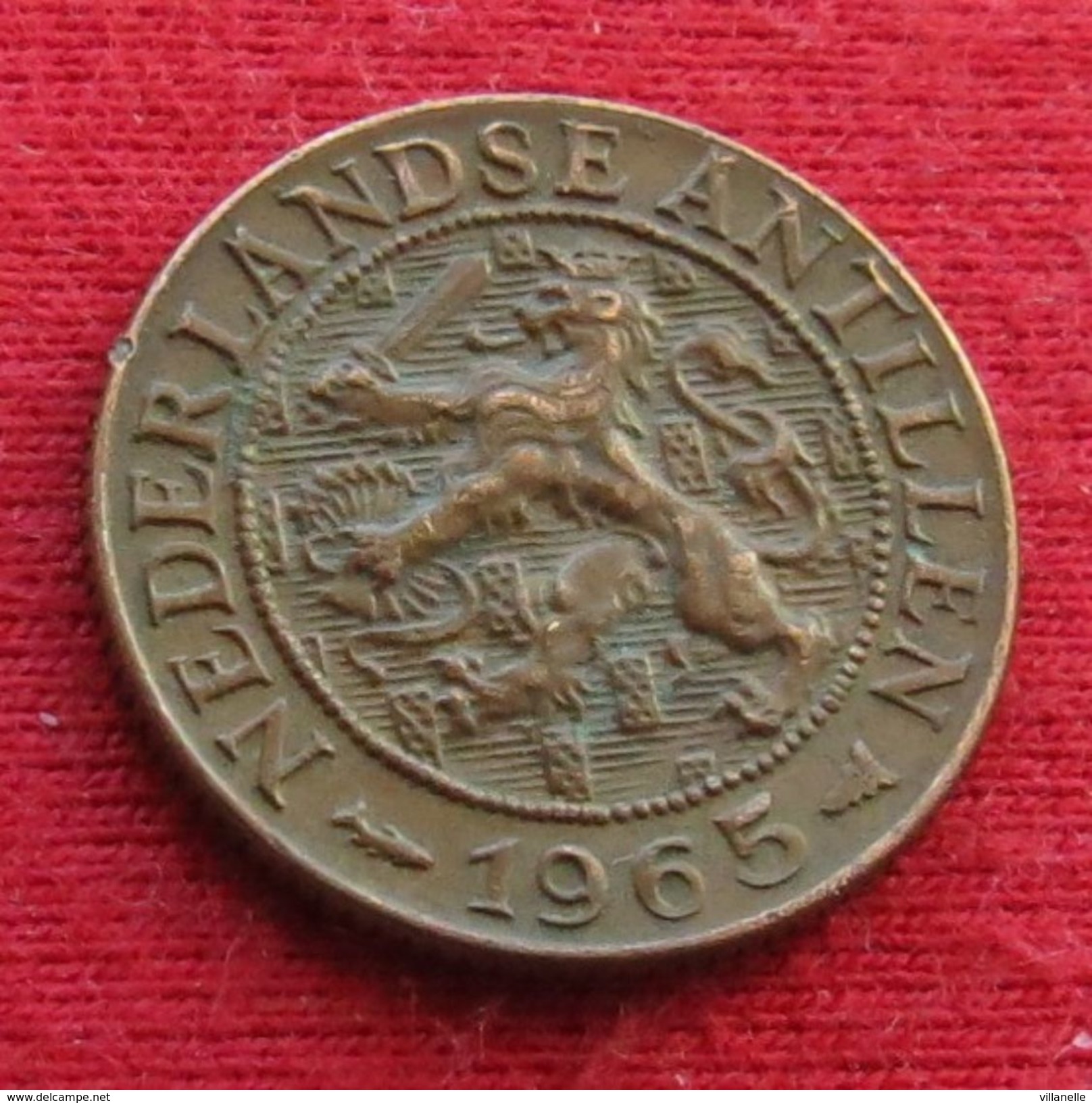 Netherlands Antilles 1 Cent 1965 KM# 1  Antillen Antilhas Antille Antillas - Netherlands Antilles