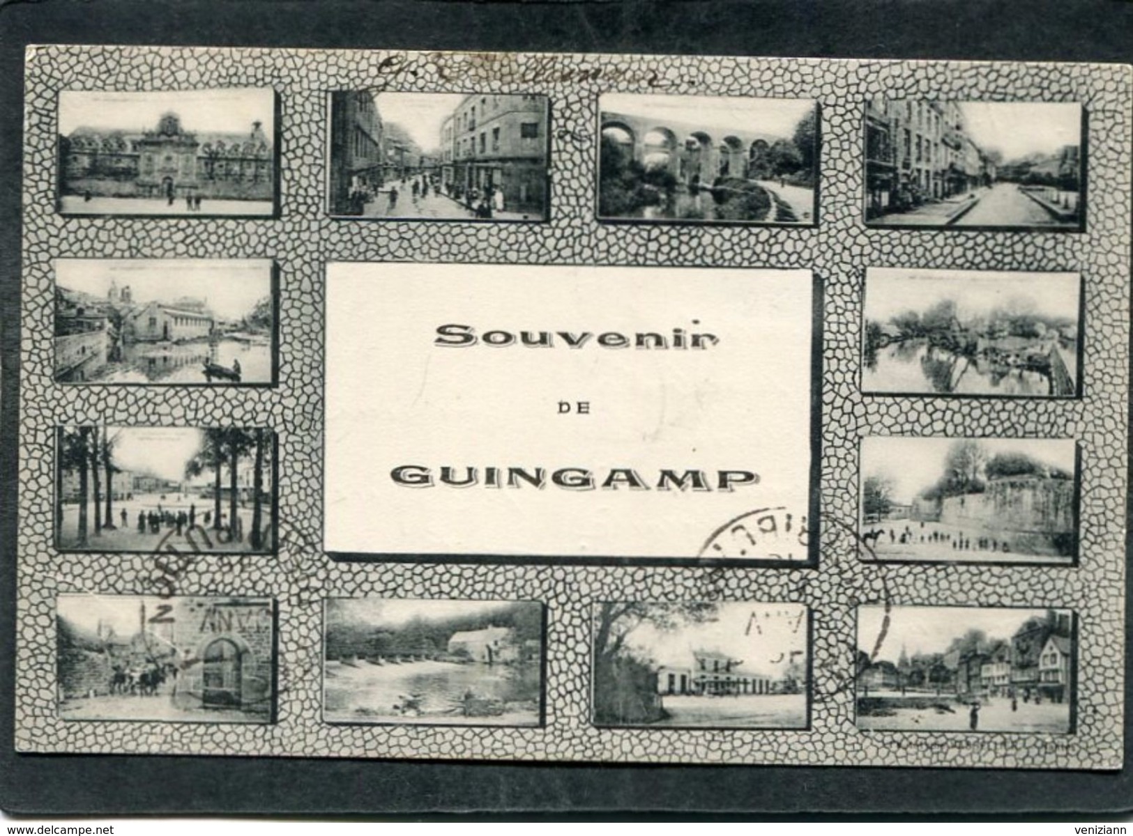 CPA - Souvenir De GUINGAMP - Guingamp