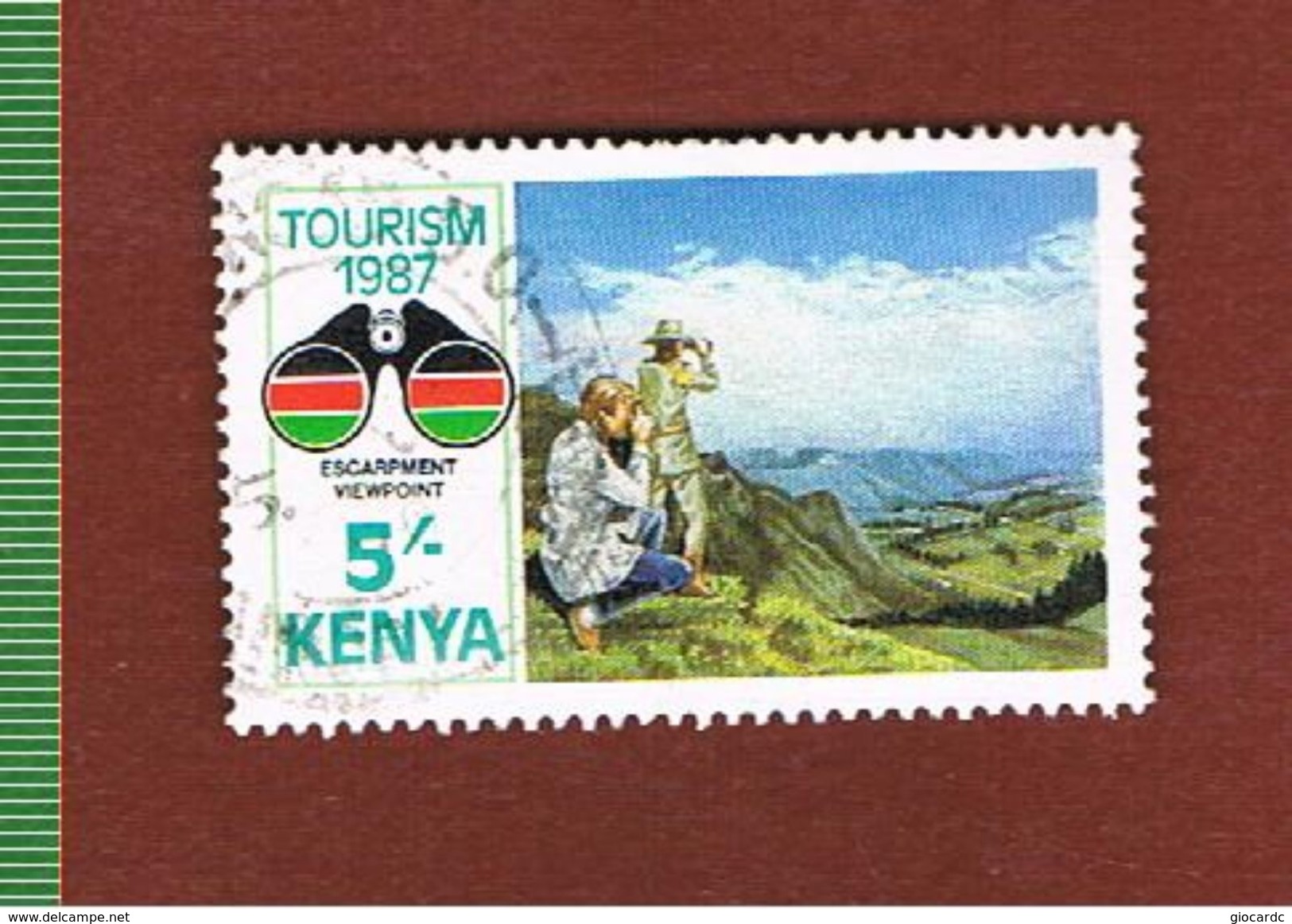 KENYA  -   SG 410 -  1987  / TOURISM    -  USED° - Kenia (1963-...)