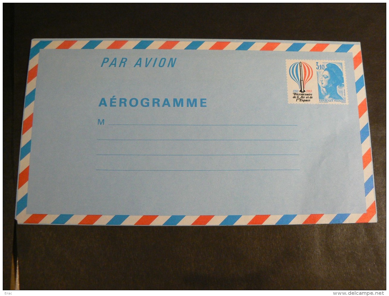 France - Lot d'aérogrammes et enveloppes diverses