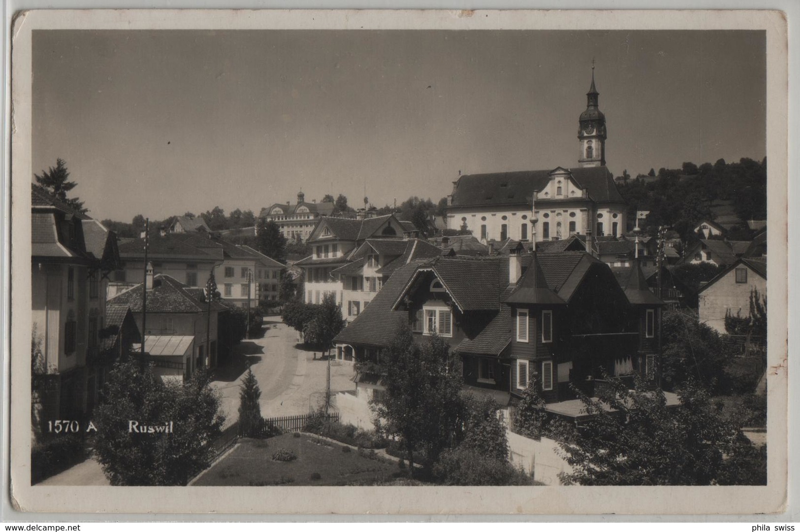 Ruswil - Dorfansicht - Photo: H. Friebel - Ruswil