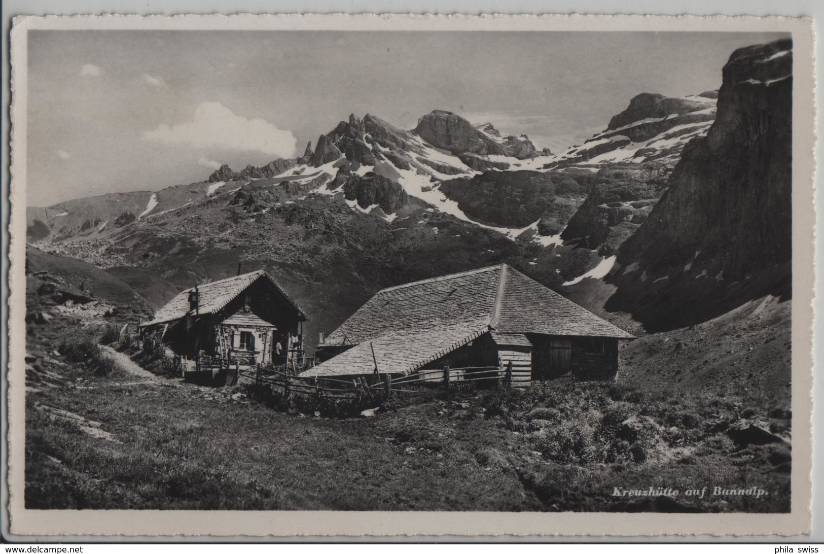 Kreuzhütte Auf Bannalp - Photo: Engelberger - Sonstige & Ohne Zuordnung