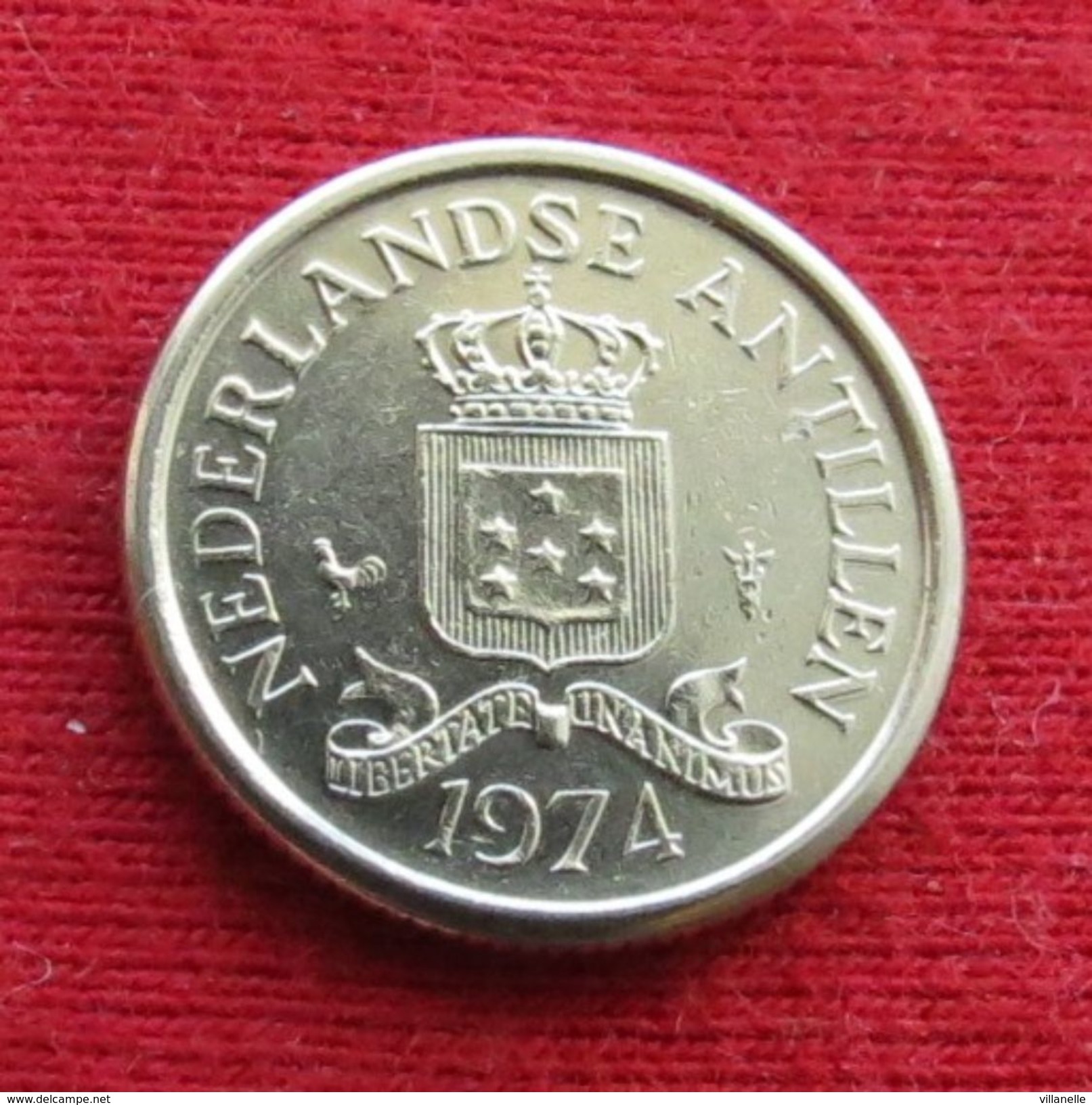 Netherlands Antilles 10 Cents 1974 KM# 10  Antillen Antilhas Antille Antillas - Netherlands Antilles