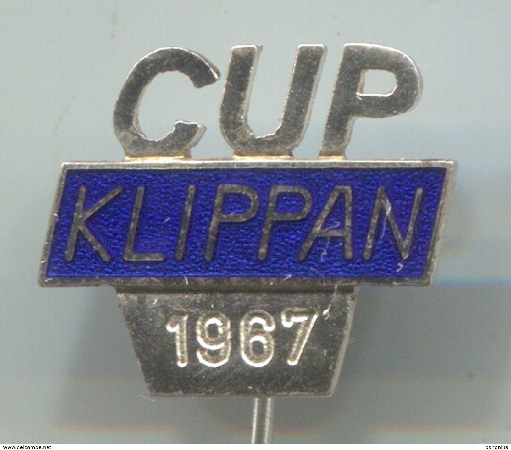 KLIPPAN CUP 1967 - Rally, Formula, Enamel, Vintage Pin, Badge, Abzeichen - Car Racing - F1