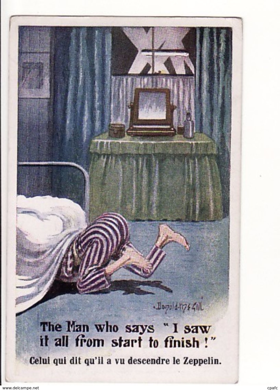 Humour Illustré Par Donald Mc Gill "The Man Who Says ..."/ Editions Florence House Comique N°1728 - Mc Gill, Donald