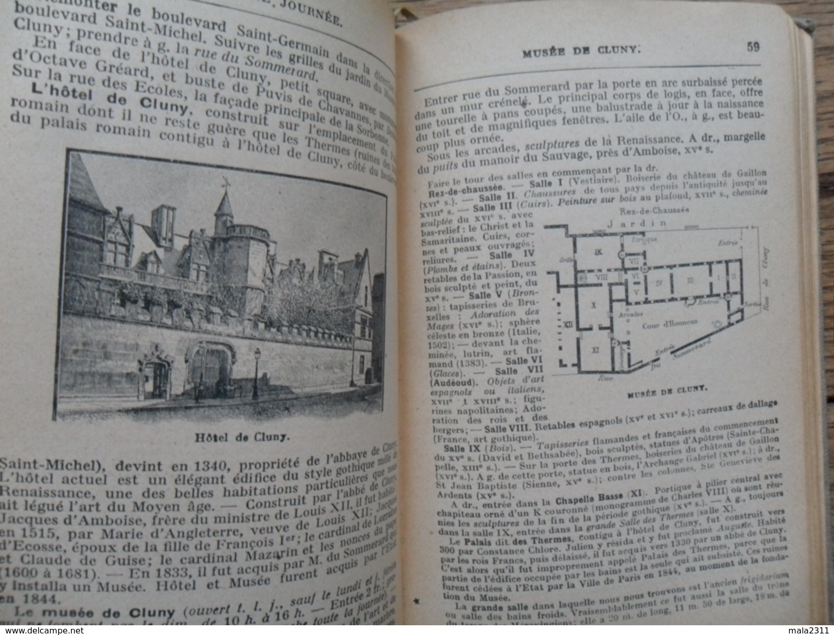 ANCIEN PETIT GUIDE ILLUSTRE HACHETTE  POUR VISITER PARIS EN 8 JOURS / 1925 - Europa