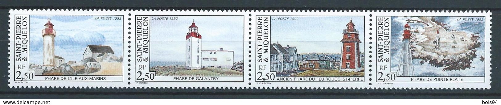 SAINT PIERRE ET MIQUELON 1992 . Série N°s 563 à 566 . Neufs ** (MNH) - Neufs