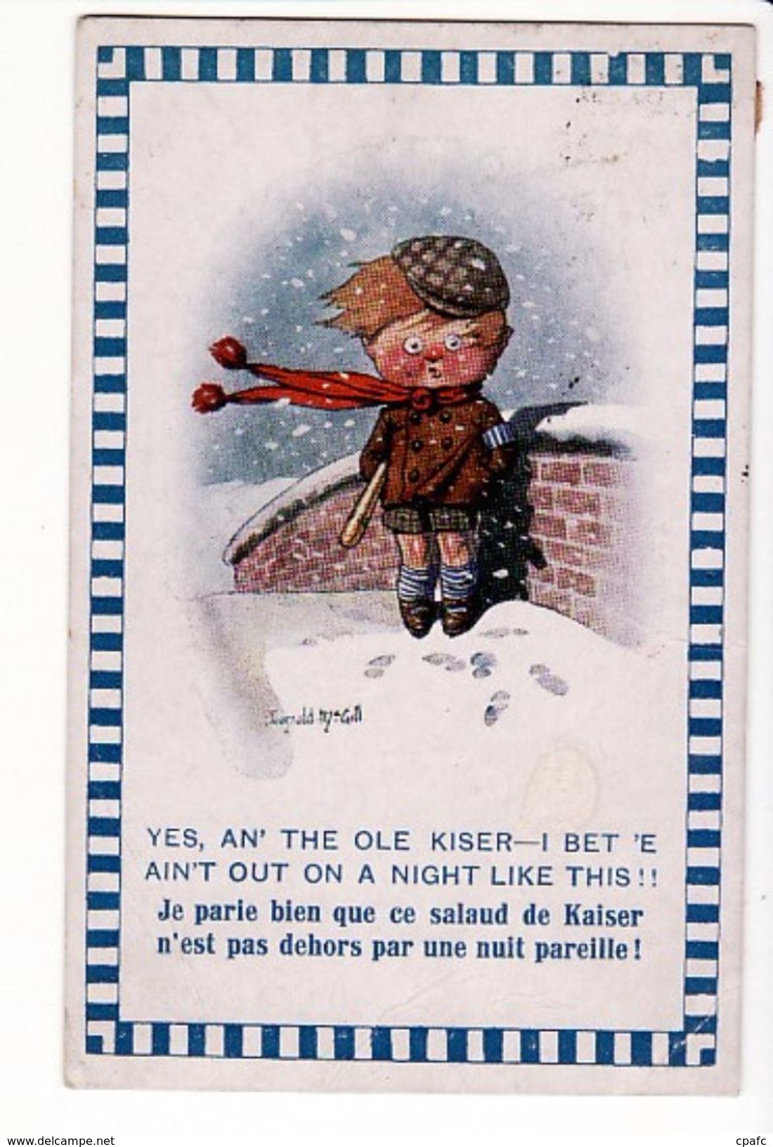 Humour Illustré Par Donald Mc Gill "Yes, An' The Ole Kiser ..."/ Editions Florence House Comique N°952 - Mc Gill, Donald