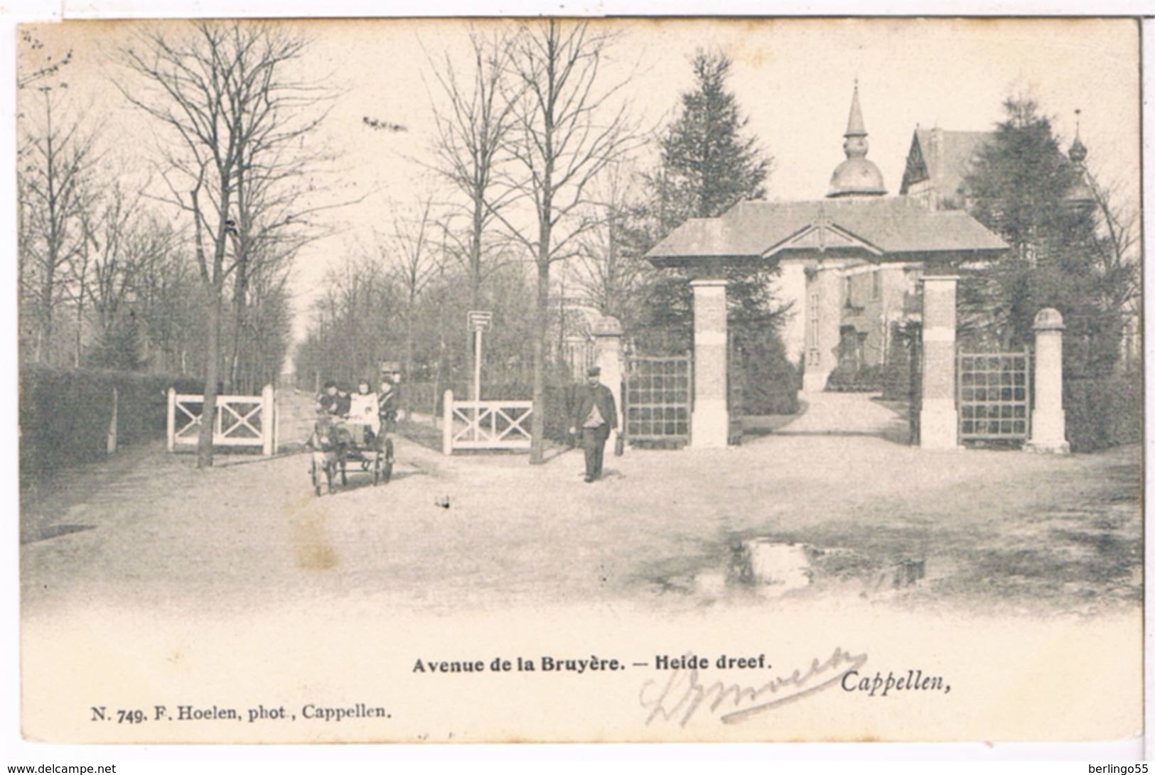 Cappellen - Heide Dreef - Avenue De La Bruyère   (Geanimeerd) - Kapellen