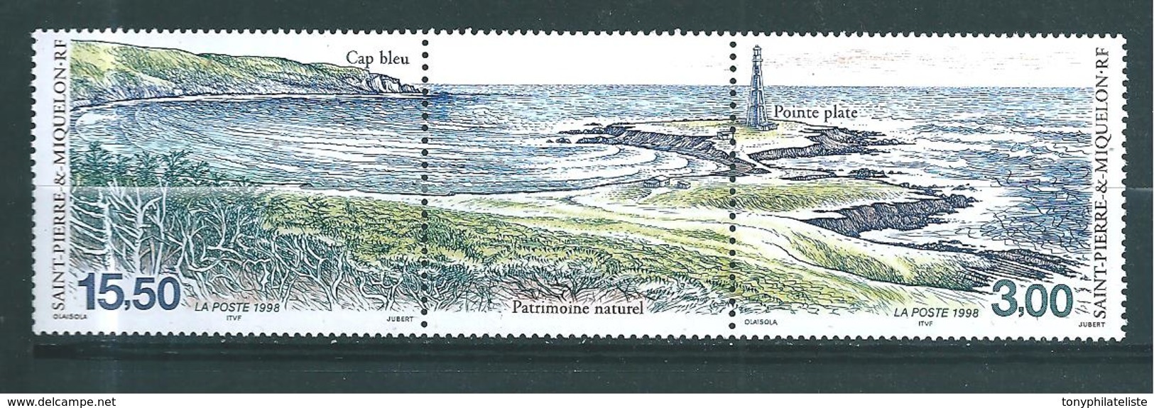 Timbres De St Pierre Et Miquelon  De 1998  N°681/82   Neufs ** Parfait Prix De La Poste - Nuevos