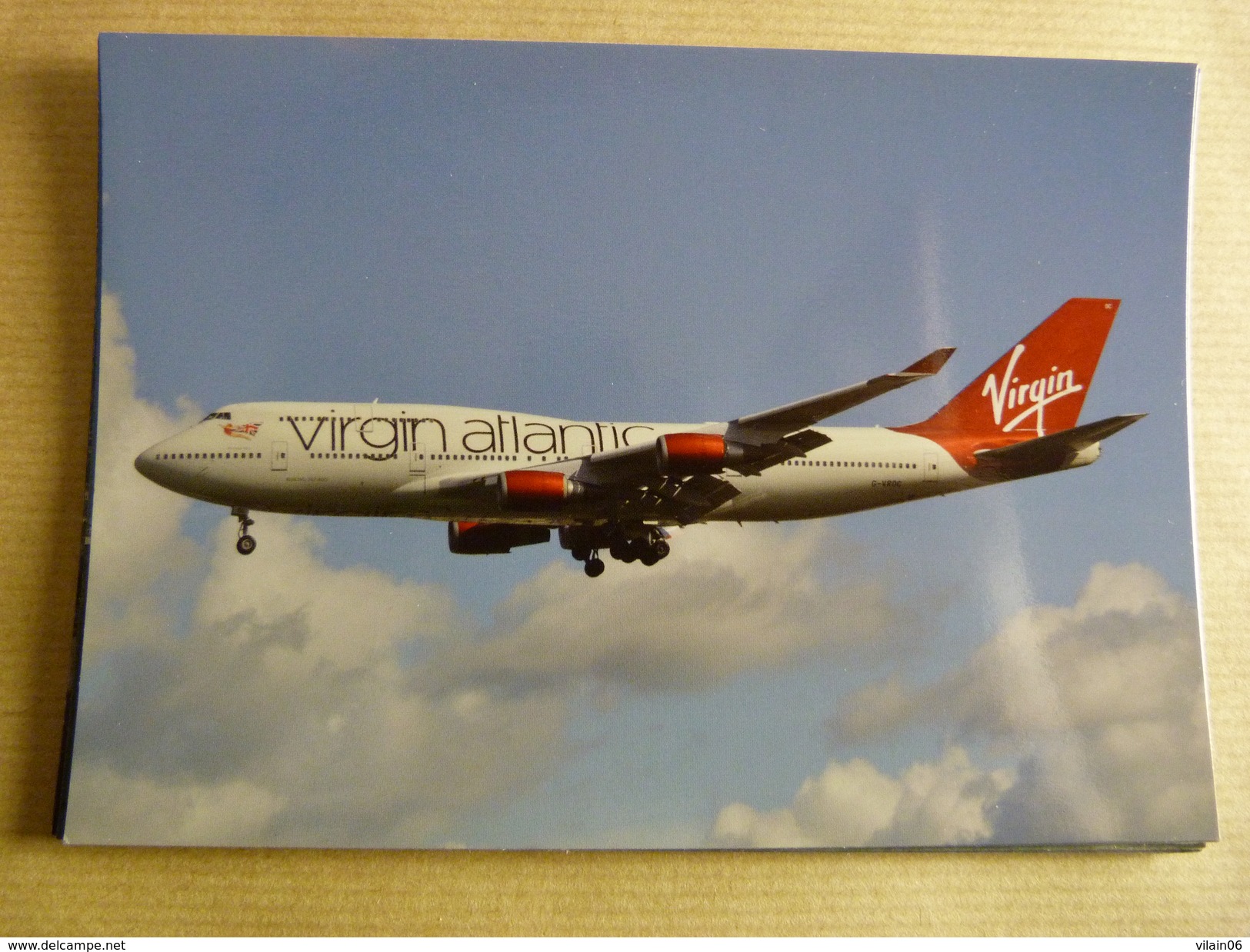 B 747 400   VIRGIN ATLANTIQUE   G VROC - 1946-....: Moderne