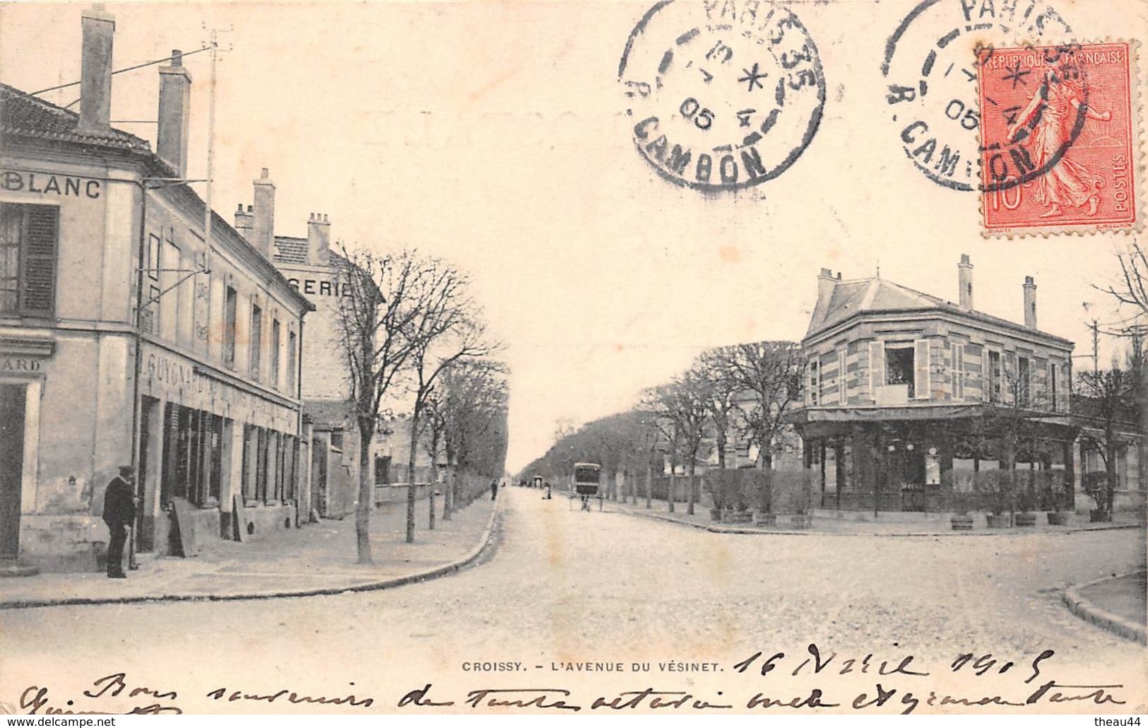 ¤¤  -  CROISSY   -  L' Avenue Du Vésinet   -  ¤¤ - Croissy-sur-Seine