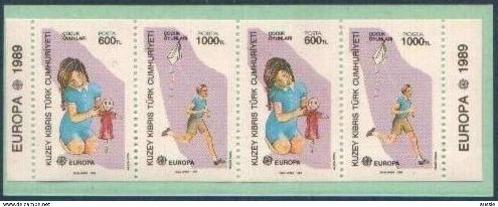 CEPT 1989 Chypre Cyprus Yvertn° C 228 *** MNH Carnet   Cote  14.00 Euro - Neufs