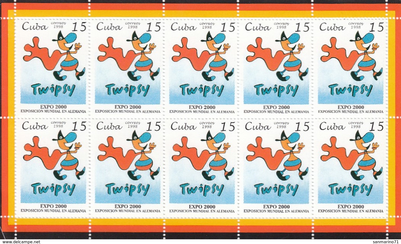 CUBA 4138,unused Sheet - Nuevos