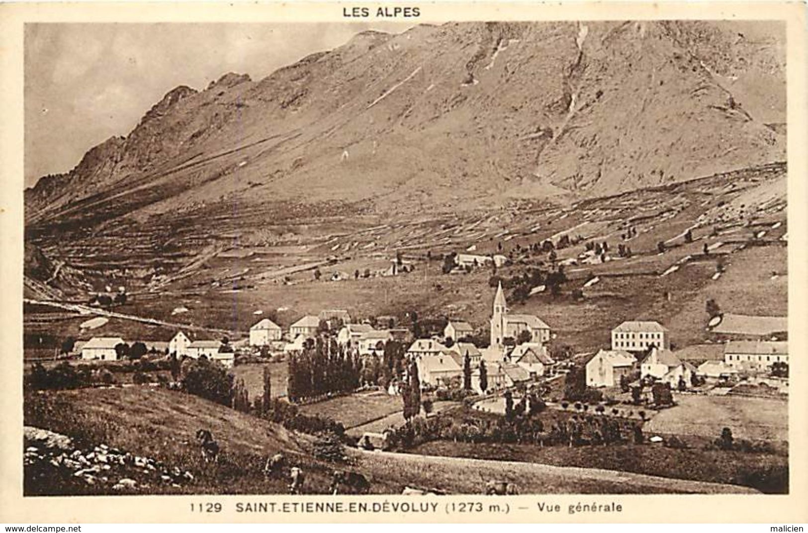 - Dpts Div.-ref-UU959- Hautes Alpes - Saint  Etienne En Devoluy - St Etienne En Devoluy - Vue Generale - Carte Bon Etat - Saint Etienne En Devoluy