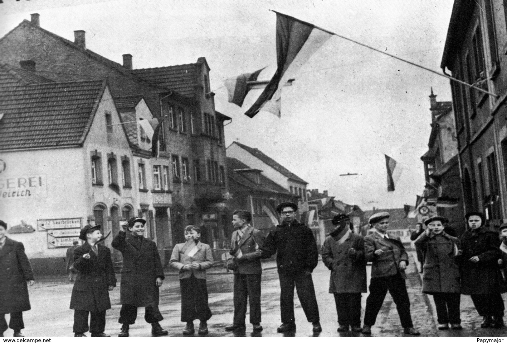 WW2  - Réintégration De La Sarre à L'Allemagne Le 1er Janvier 1957 - 1939-45