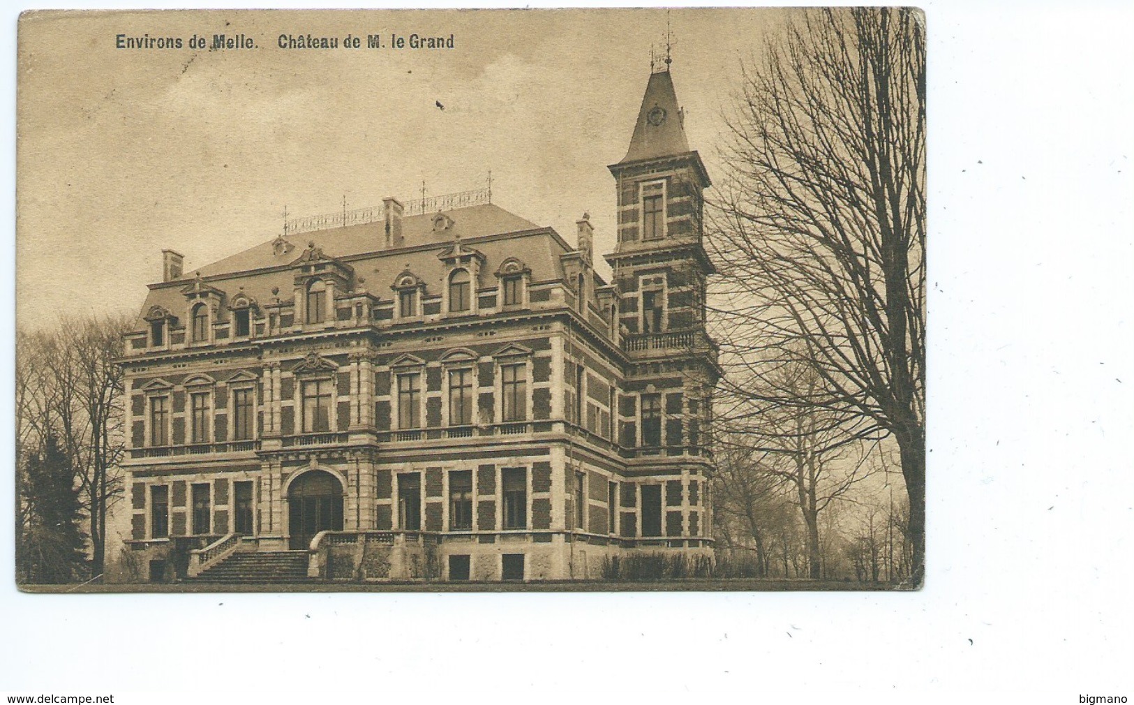 Environs De Melle - Château De M. Le Grand - Melle